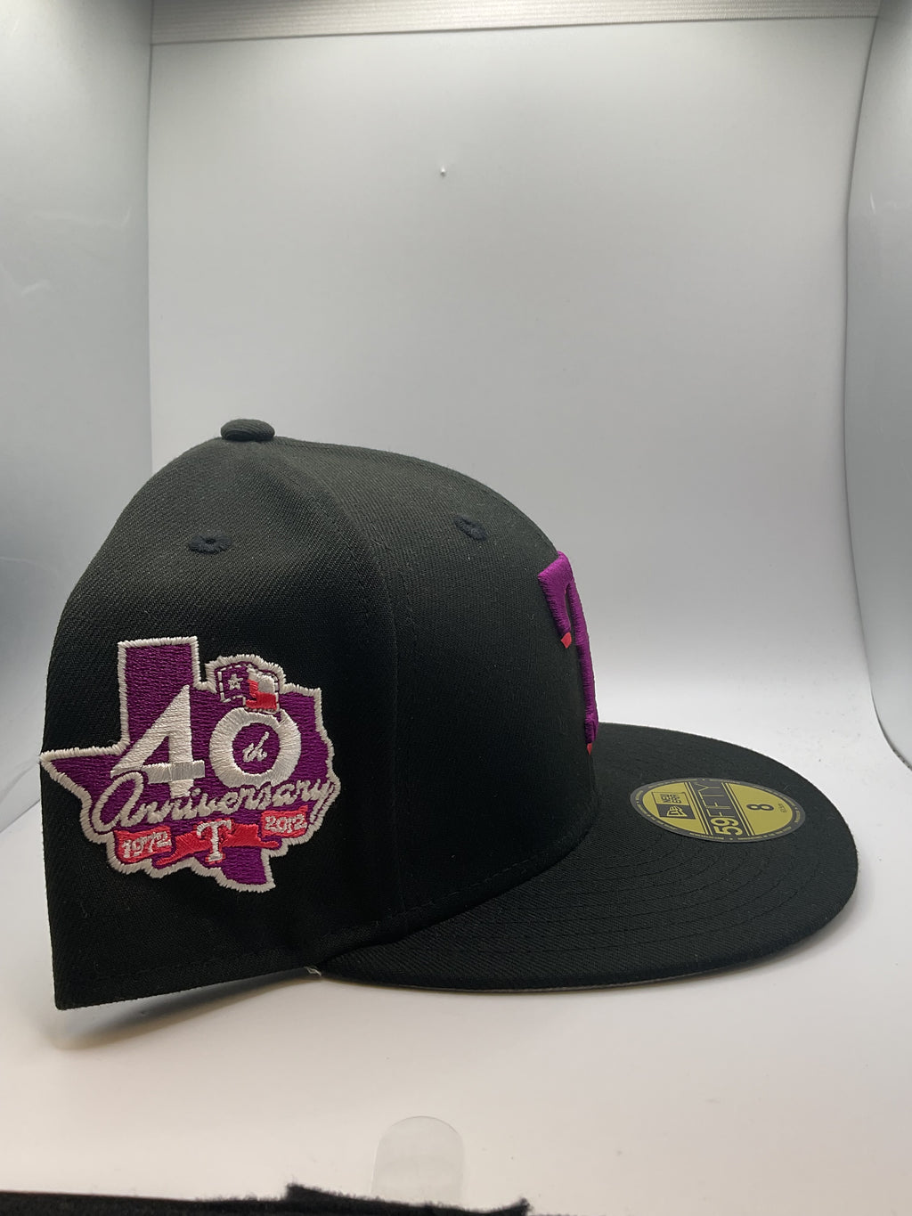 Texas Rangers New Era 59Fifty Fitted Hat - Size 8