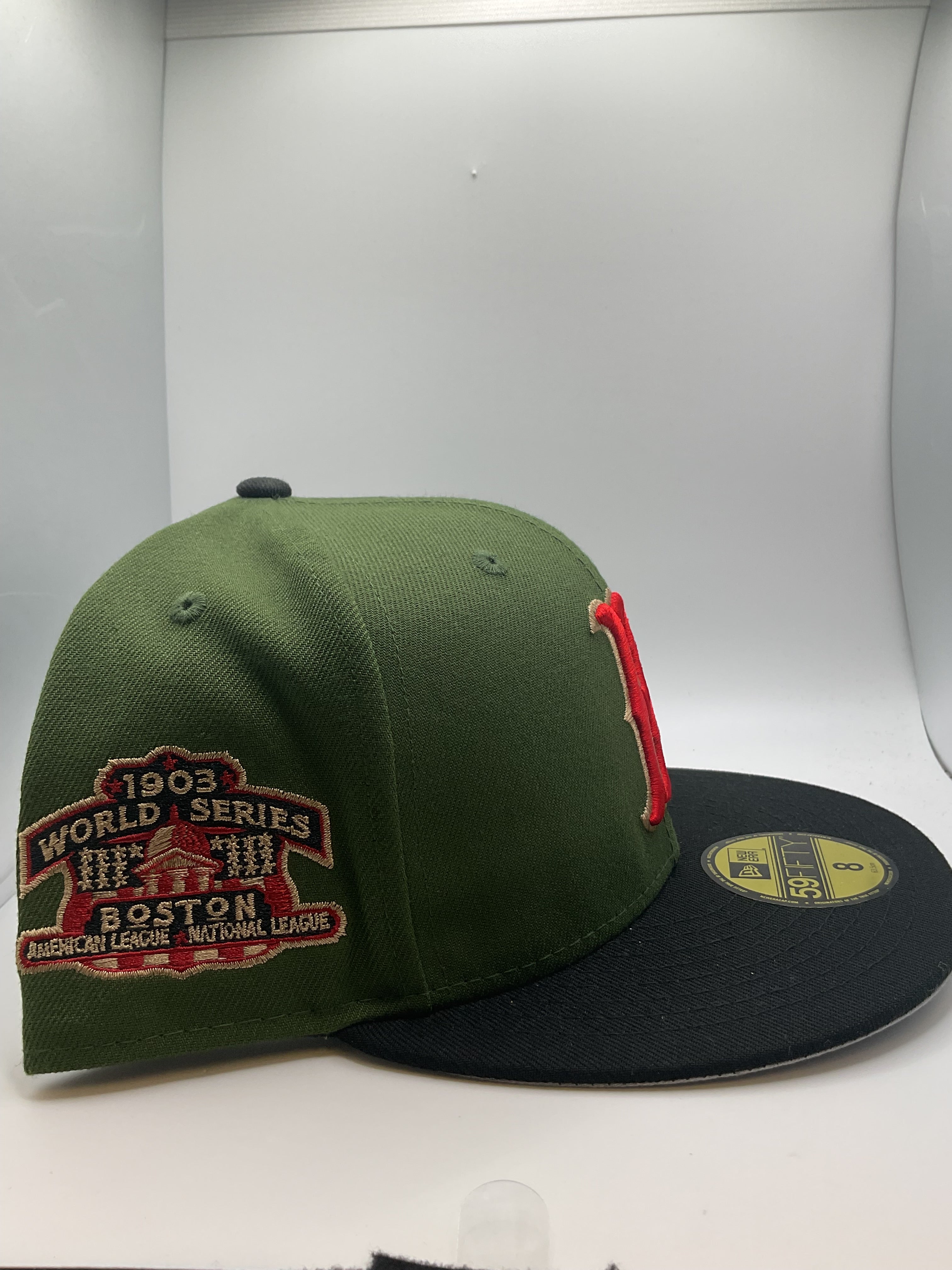 Boston Red Sox New Era 59Fifty Fitted Hat - Size 8