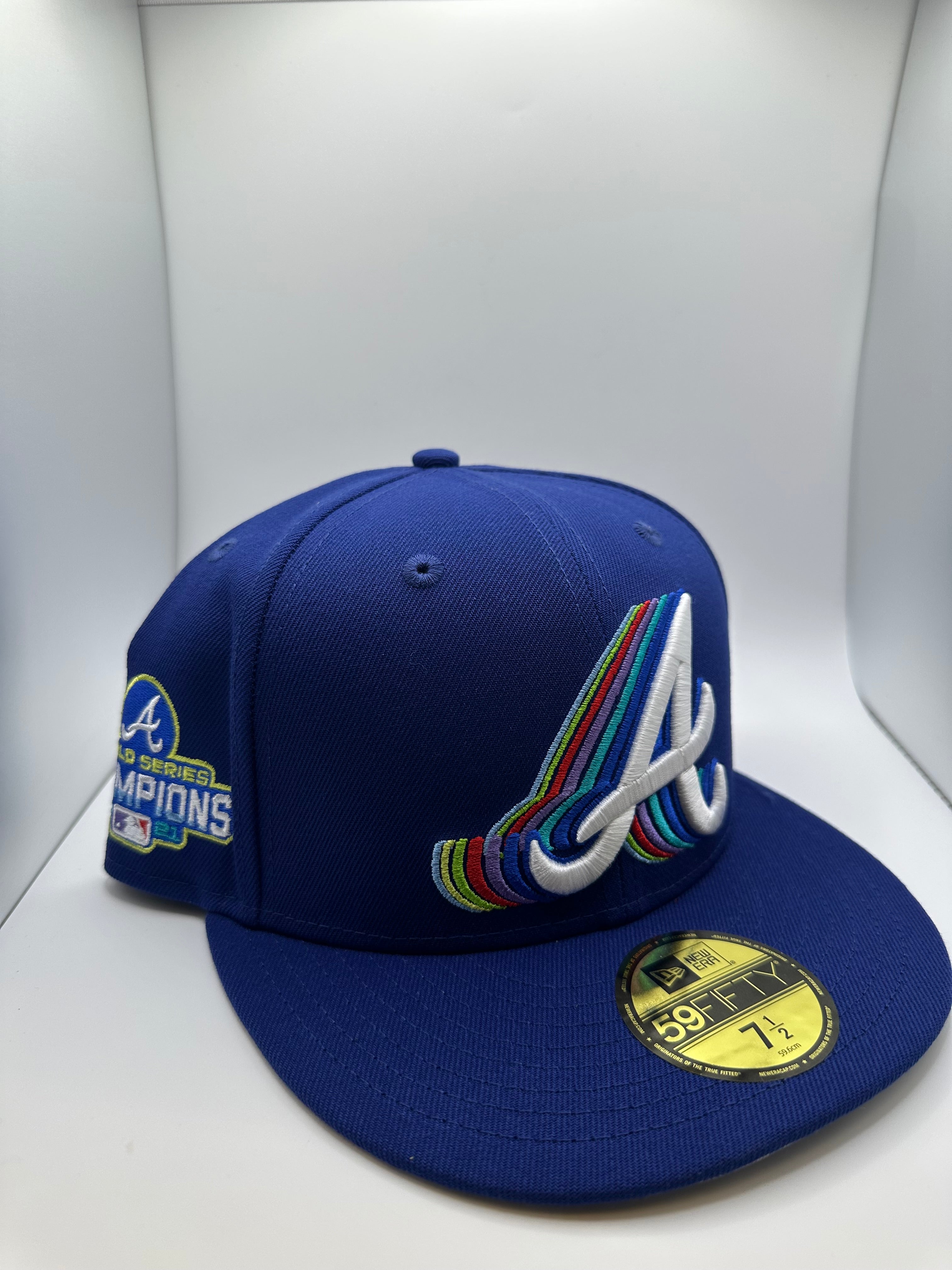 Atlanta Braves New Era 59Fifty Fitted Hat - Size 7 1/2