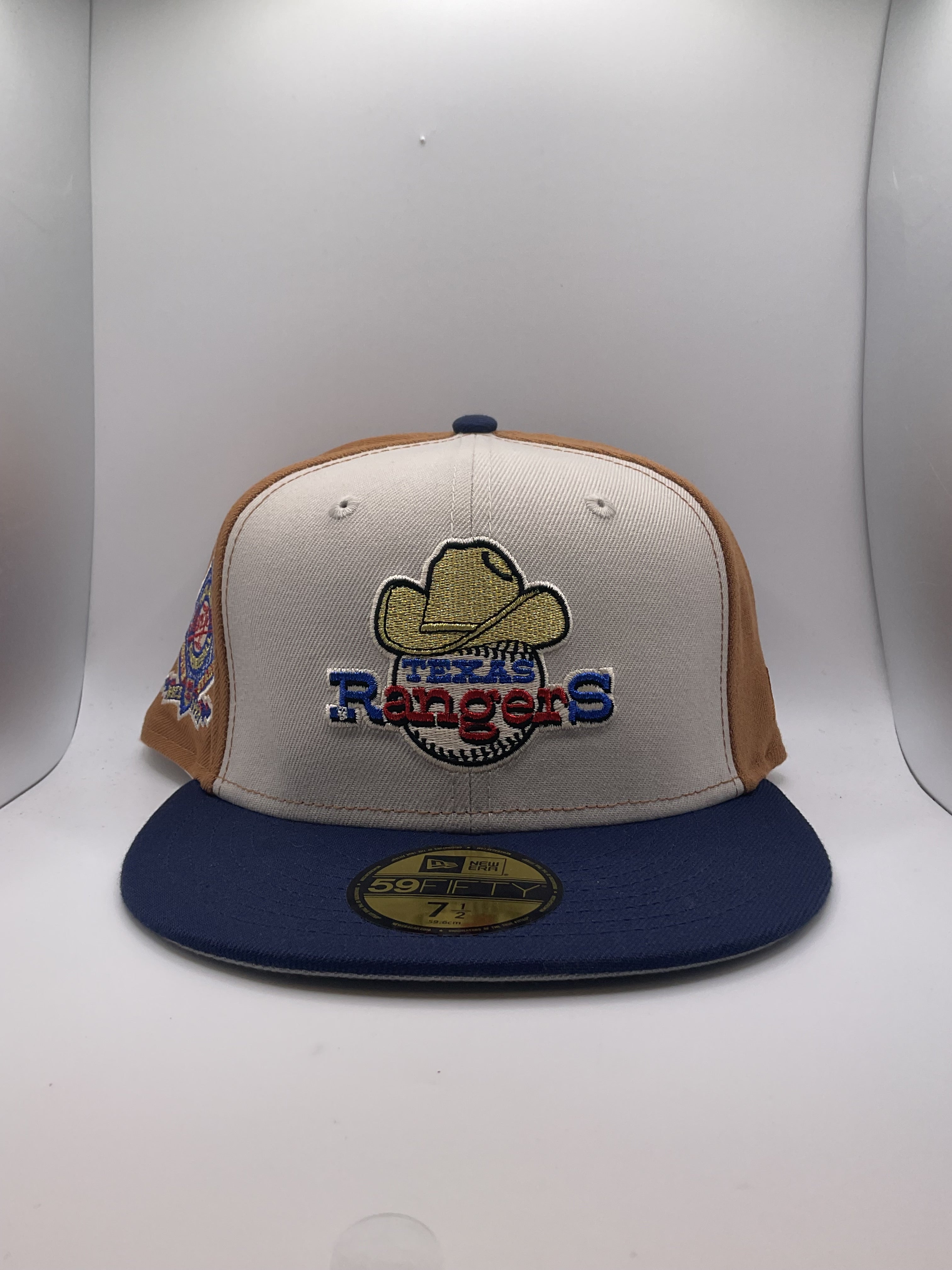 Texas Rangers New Era 59Fifty Fitted Hat - Size 7 1/2