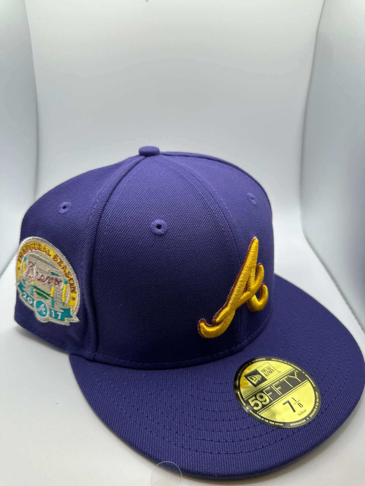 Atlanta Braves New Era 59Fifty Fitted Hat - Size 7 1/8