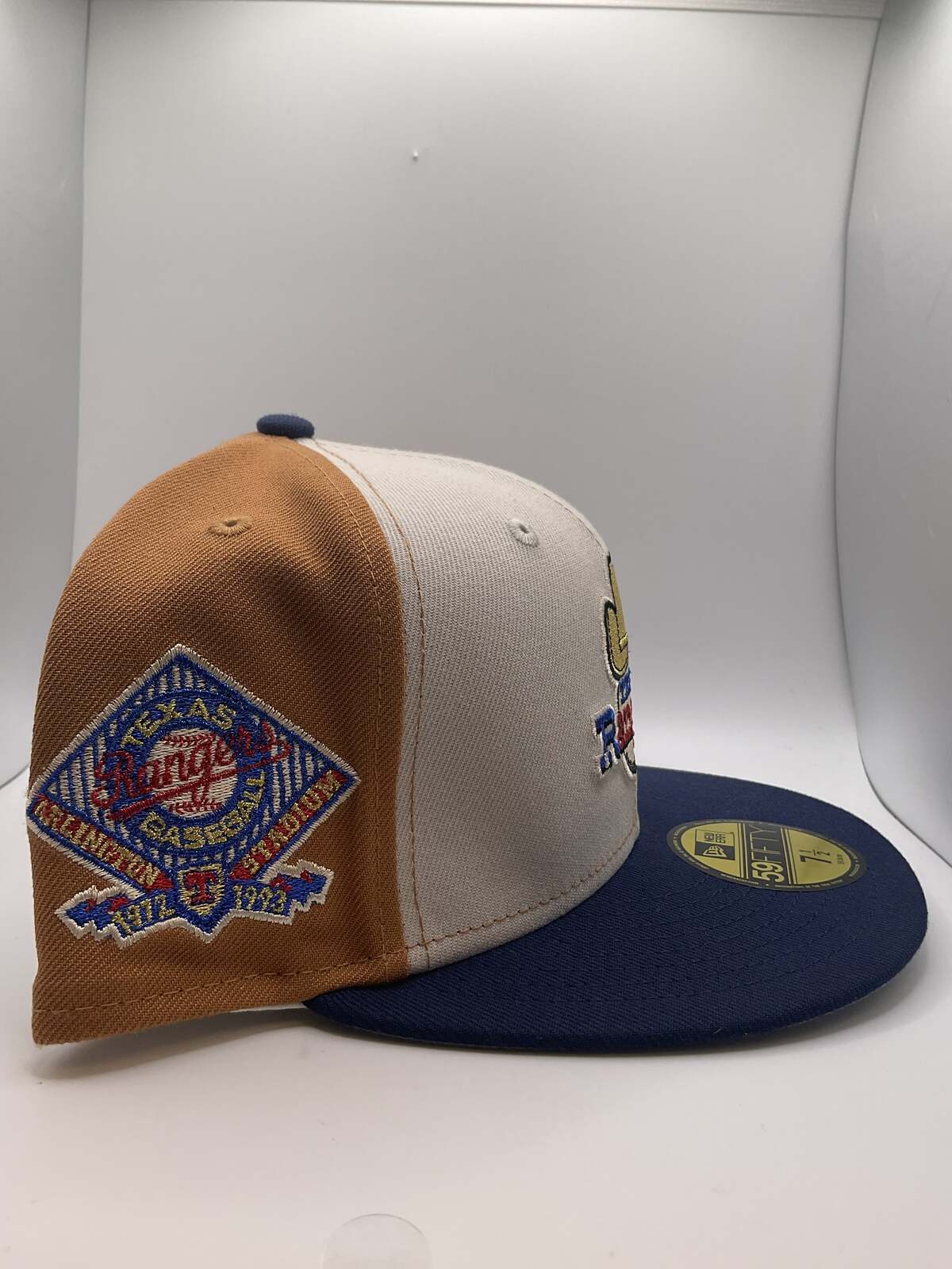 Texas Rangers New Era 59Fifty Fitted Hat - Size 7 1/2