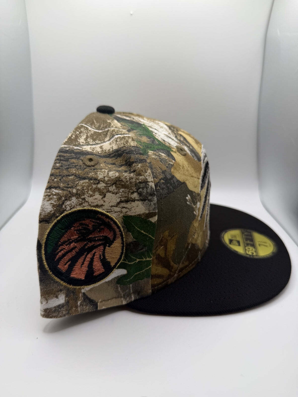 Mexico "Aztec Skull" Real Tree New Era 59Fifty Fitted Hat - Size 7 5/8