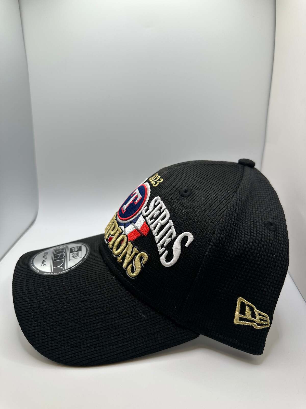 Texas Rangers "2023 WS Champions" New Era 9Forty Snapback Hat