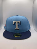 Texas Rangers New Era 59Fifty Fitted Hat - Size 8