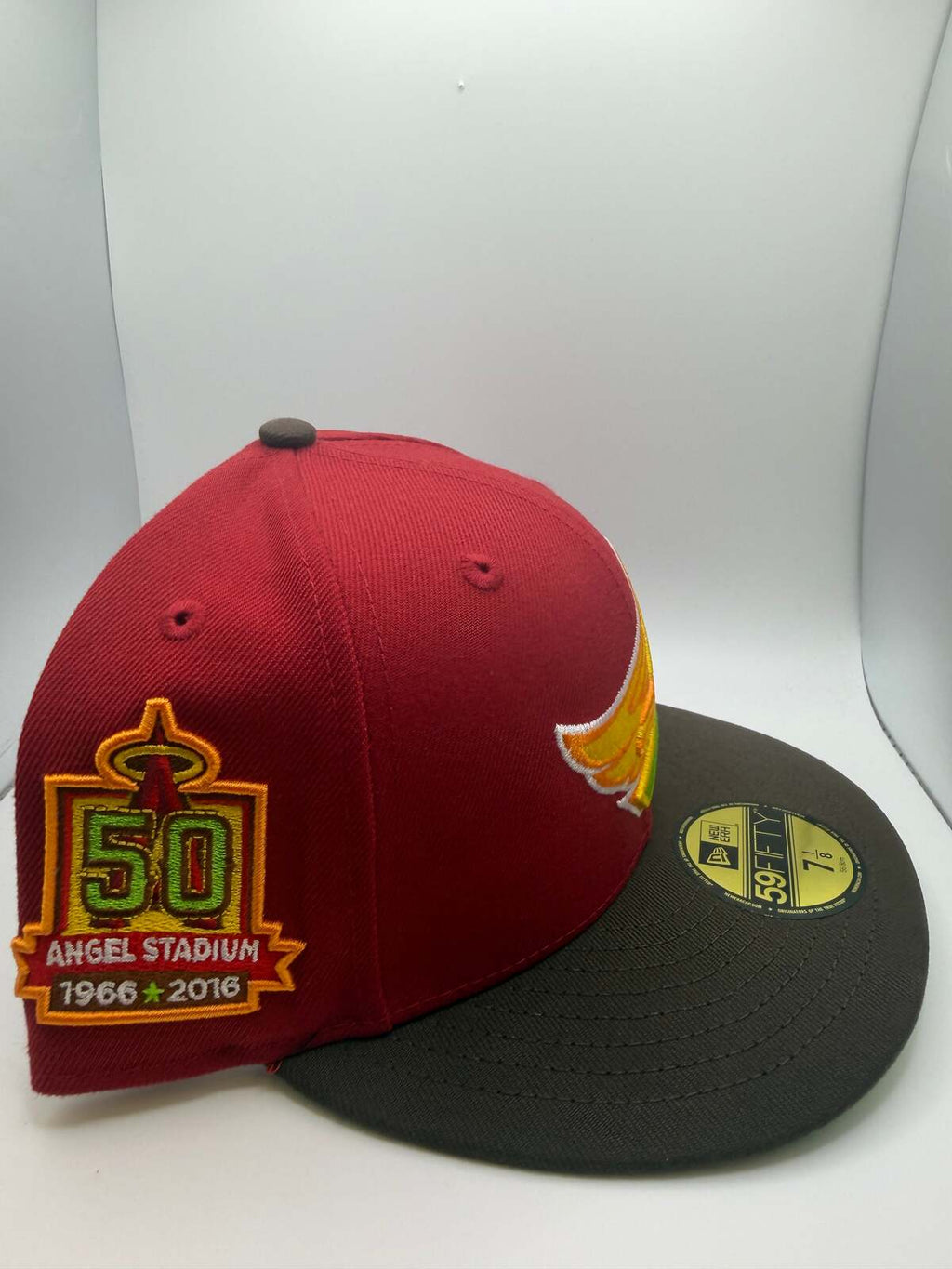 Anaheim Angels New Era 59Fifty Fitted Hat - Size 7 1/8