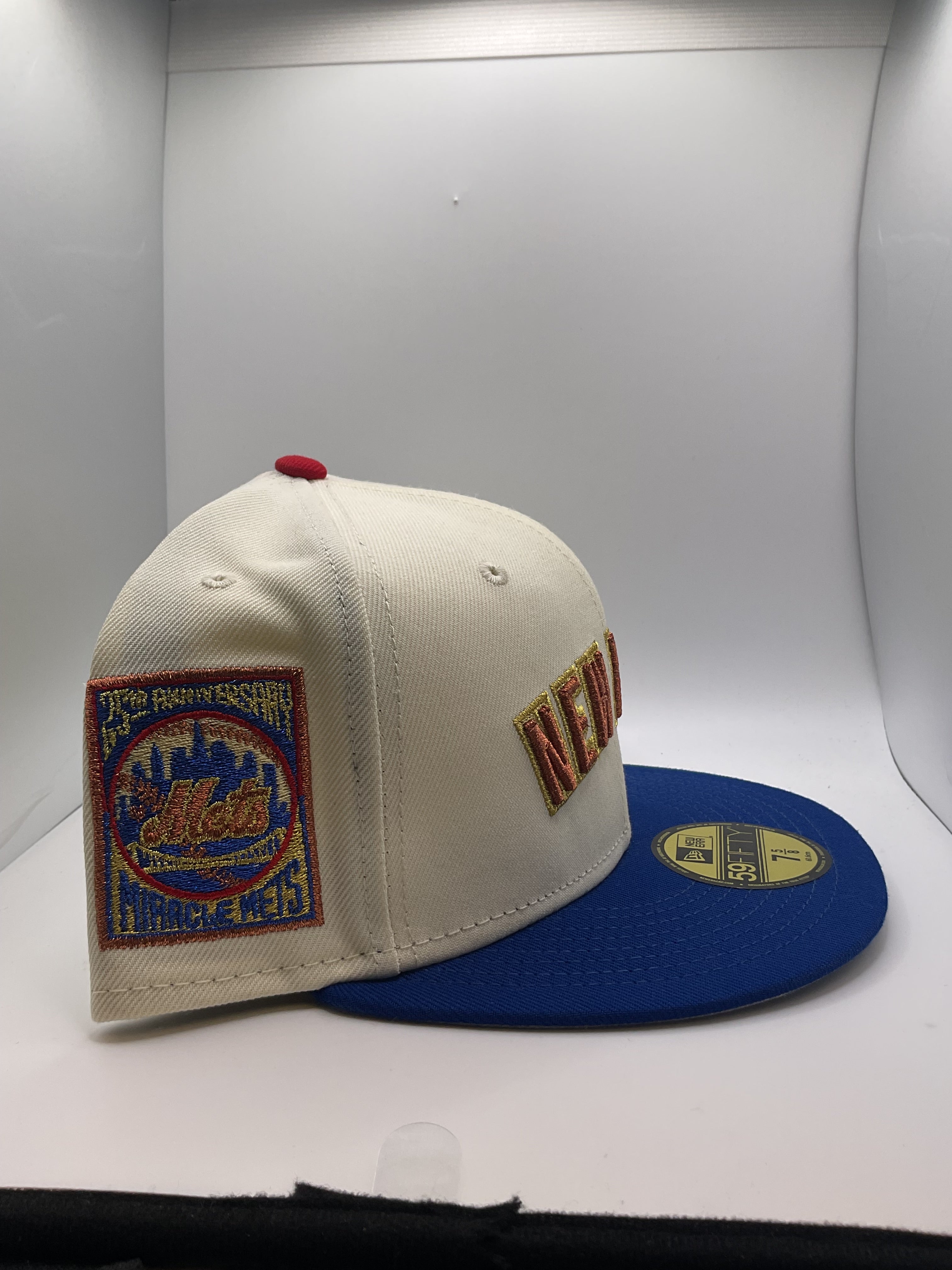 New York Mets New Era 59Fifty Fitted Hat - Size 7 5/8