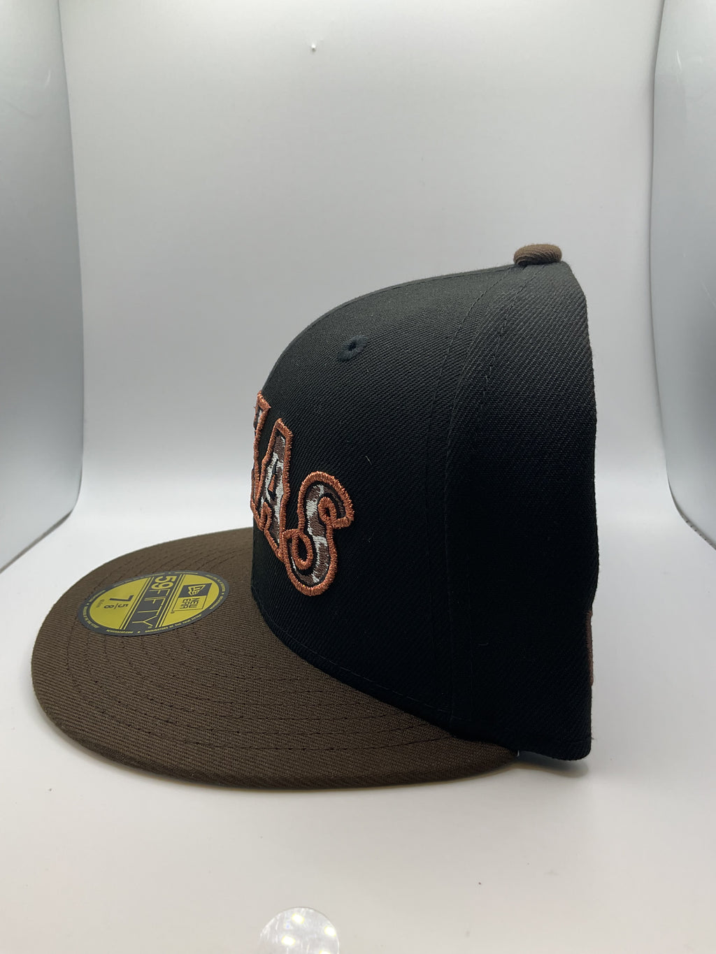 Texas Rangers Cow New Era 59Fifty Fitted Hat - Size 7 1/2