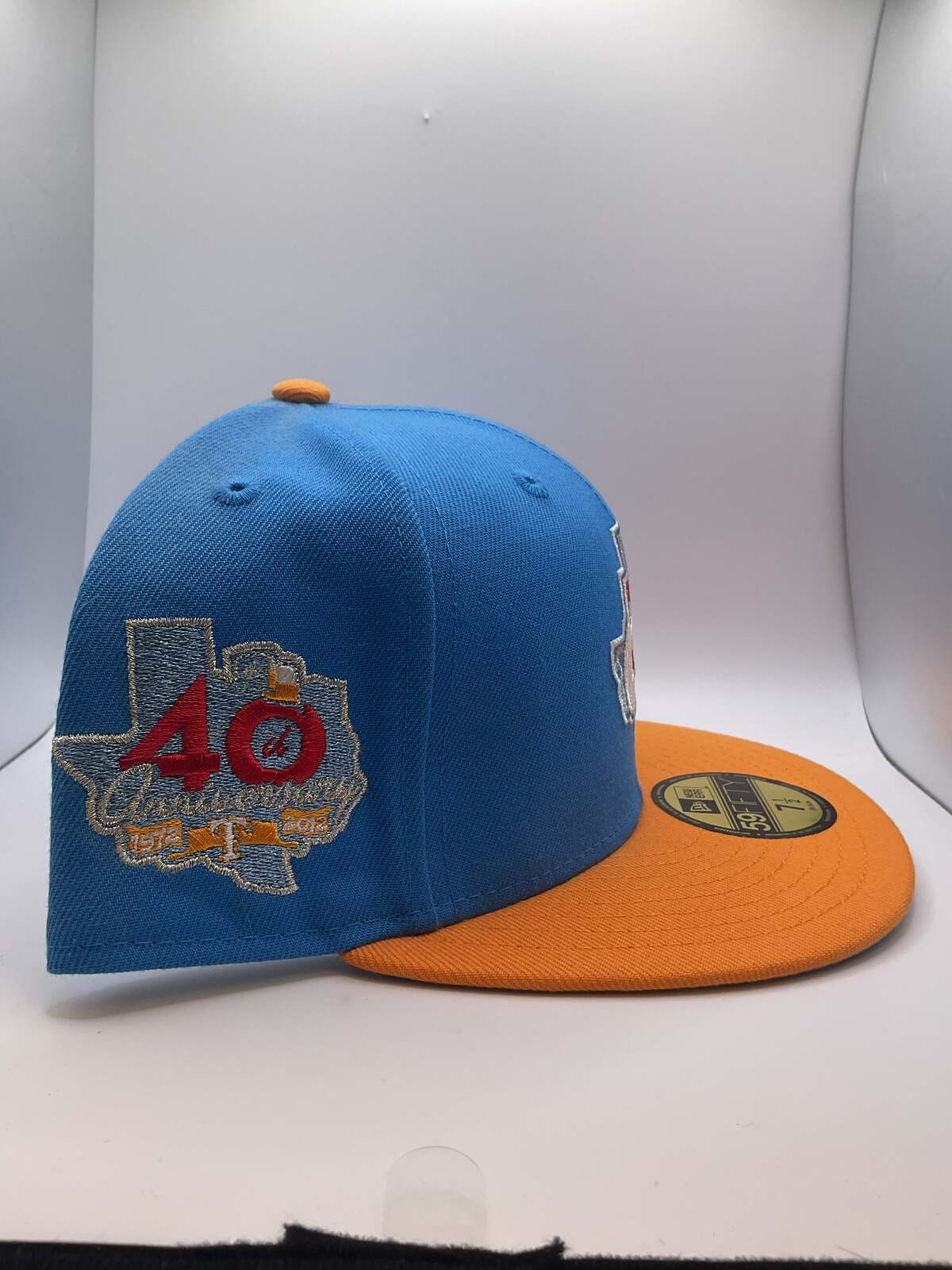 Texas Rangers New Era 59Fifty Fitted Hat - Size 7 1/2