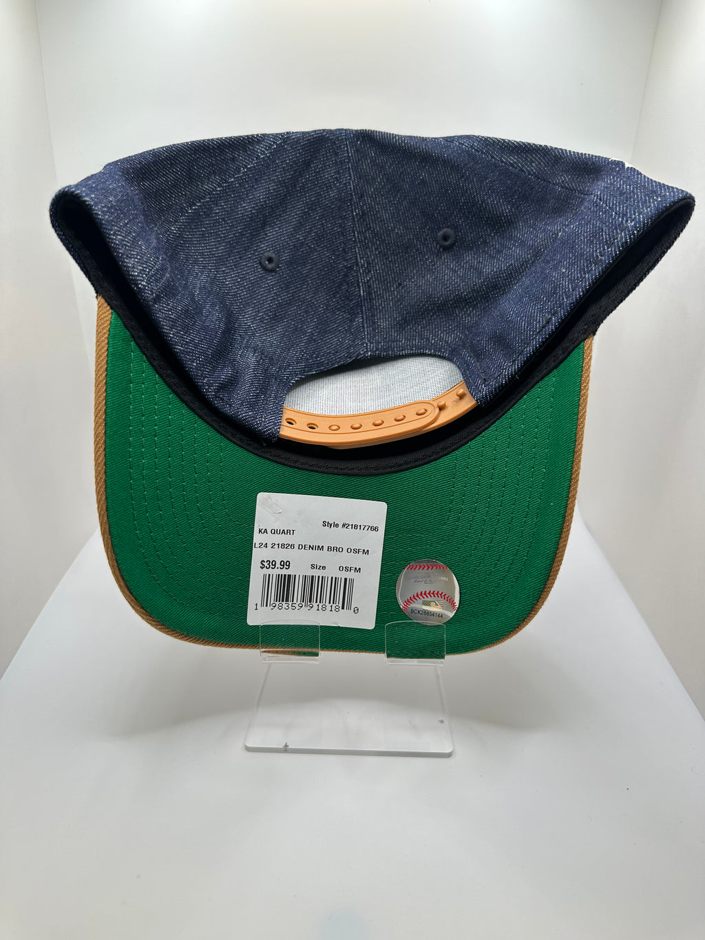 Los Angeles Dodgers "Denim" New Era 9Forty A-Frame Snapback