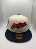 Cleveland Indians New Era 59Fifty Fitted Hat - Size 7 1/2