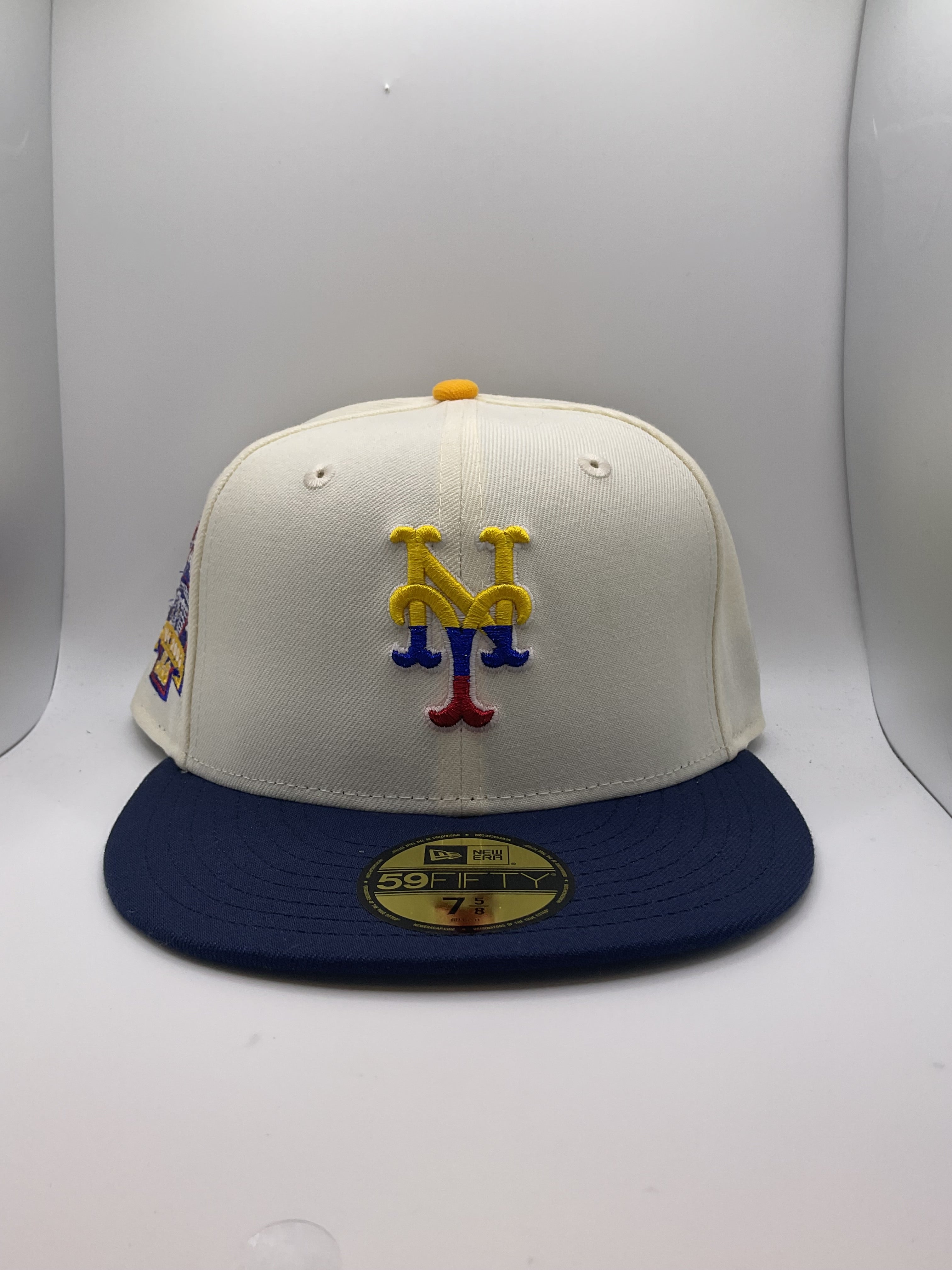 New York Mets New Era 59Fifty Fitted Hat - Size 7 5/8