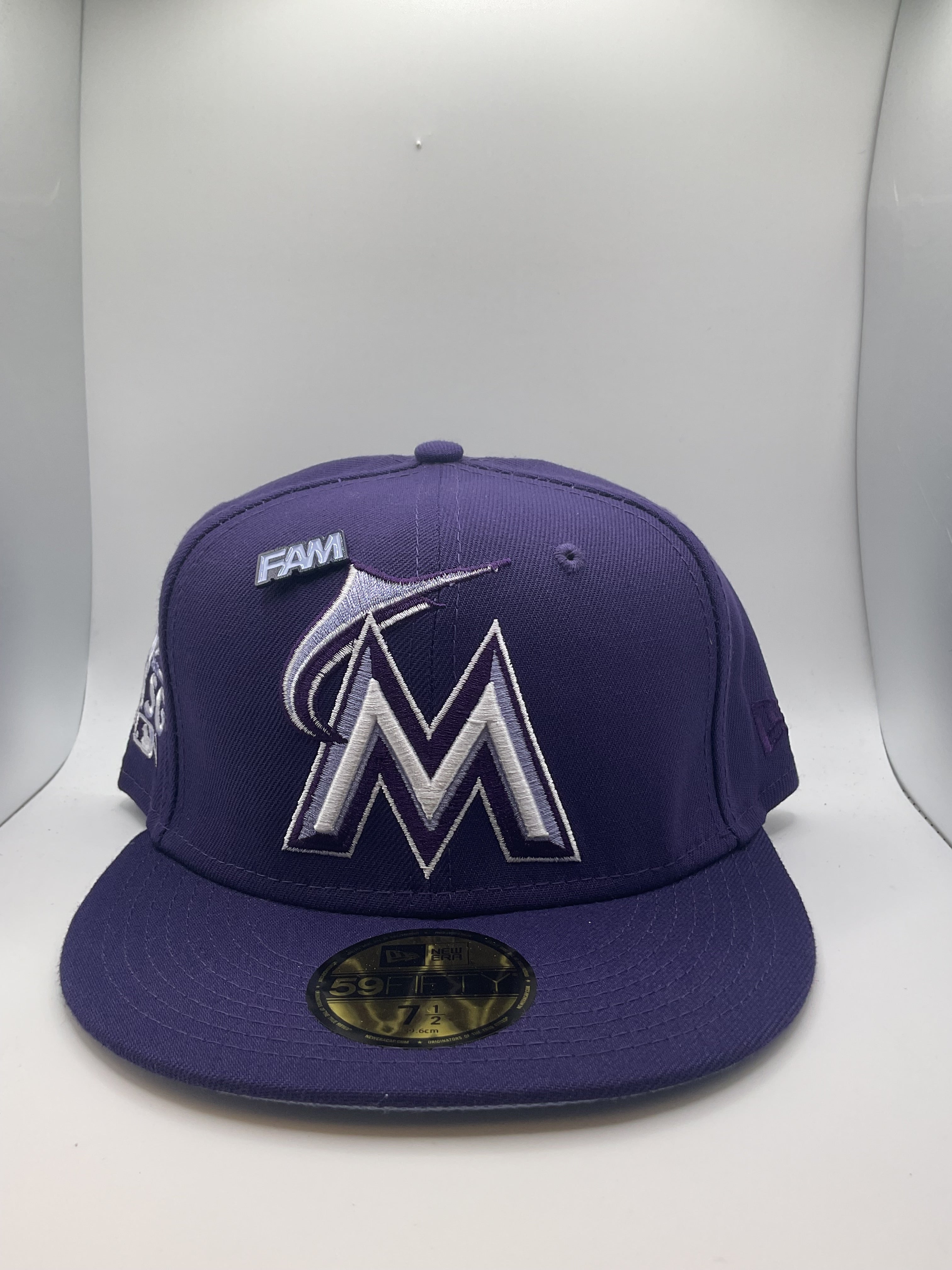 Florida Marlins New Era 59Fifty Fitted Hat - Size 7 1/2