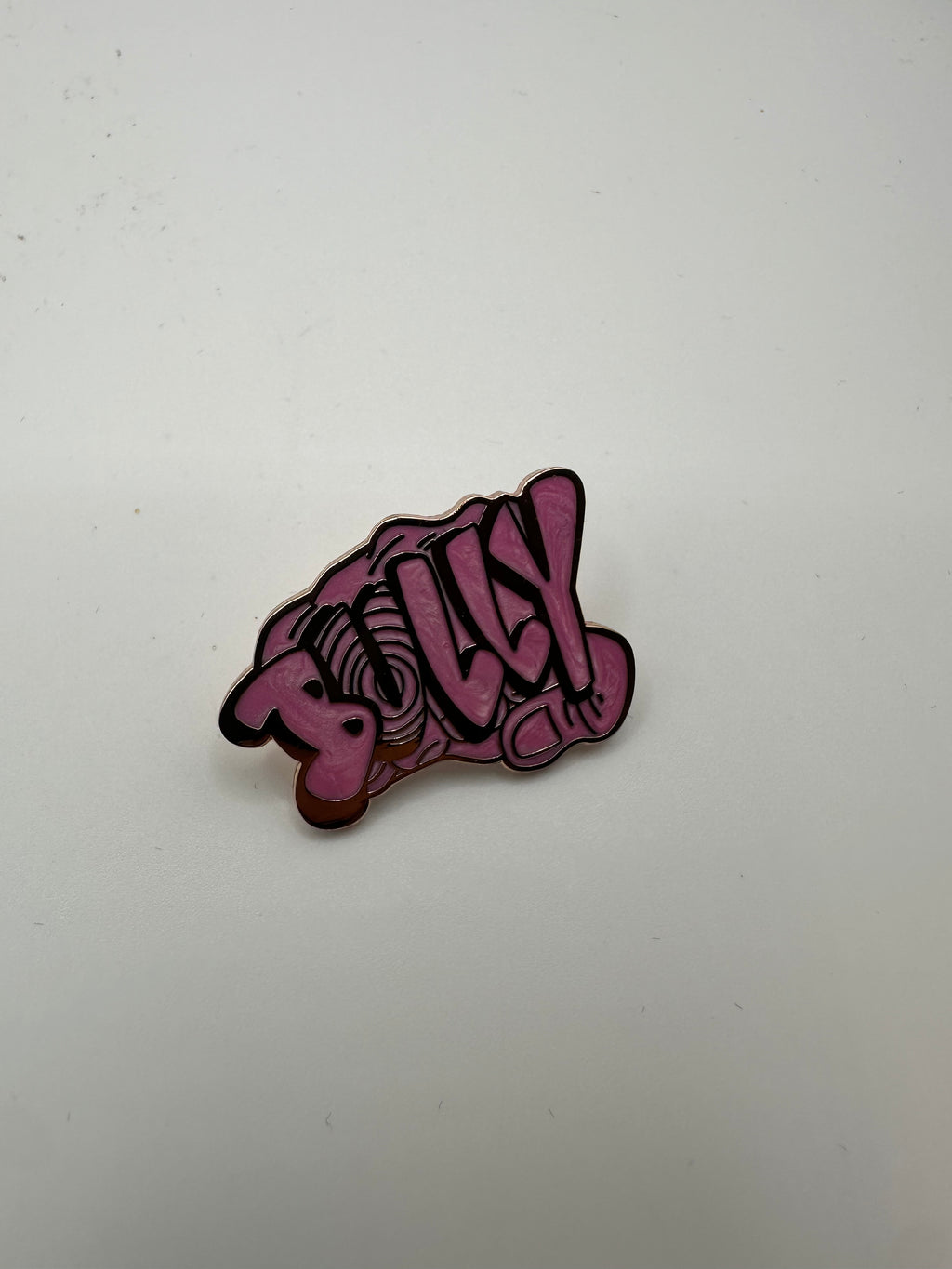 Bully Gang Pink Hat Pin