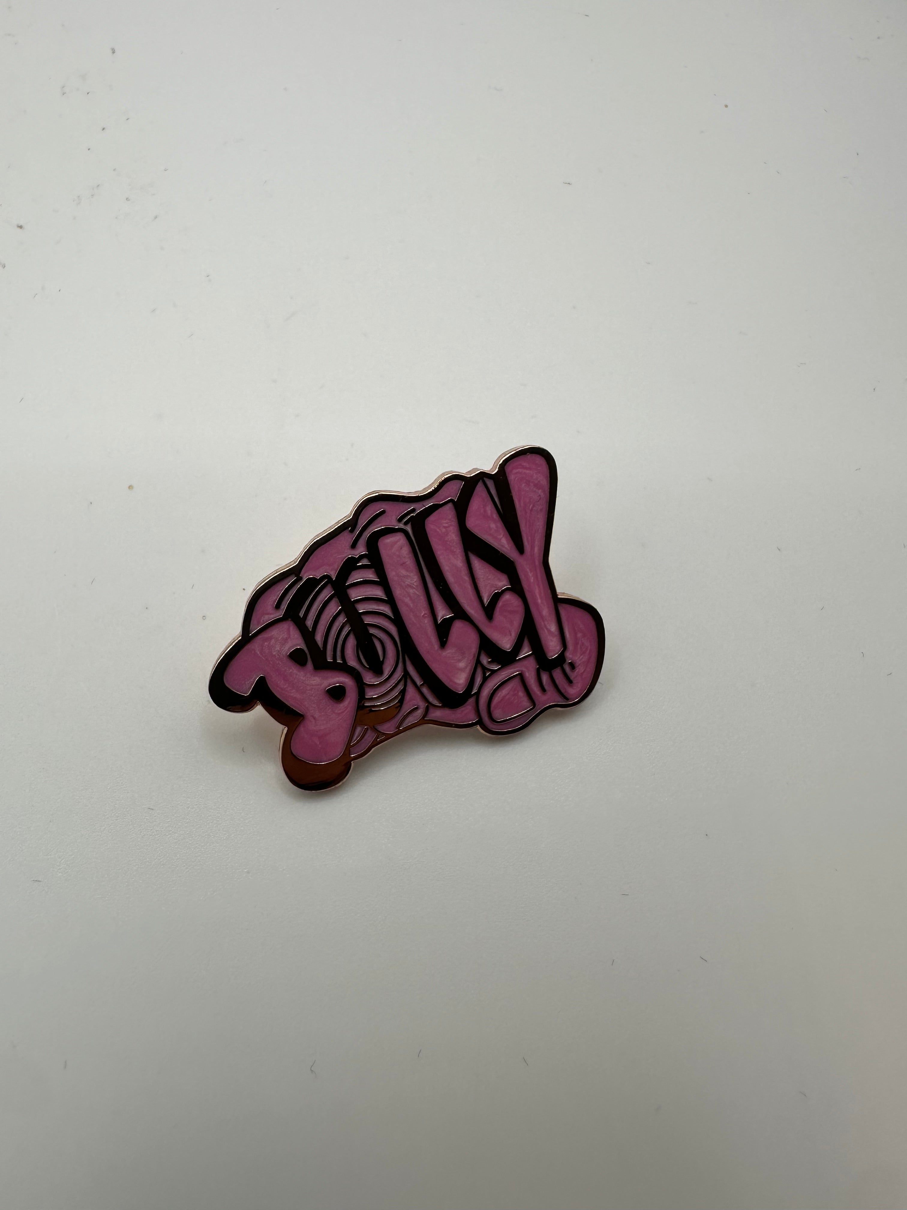 Bully Gang Pink Hat Pin