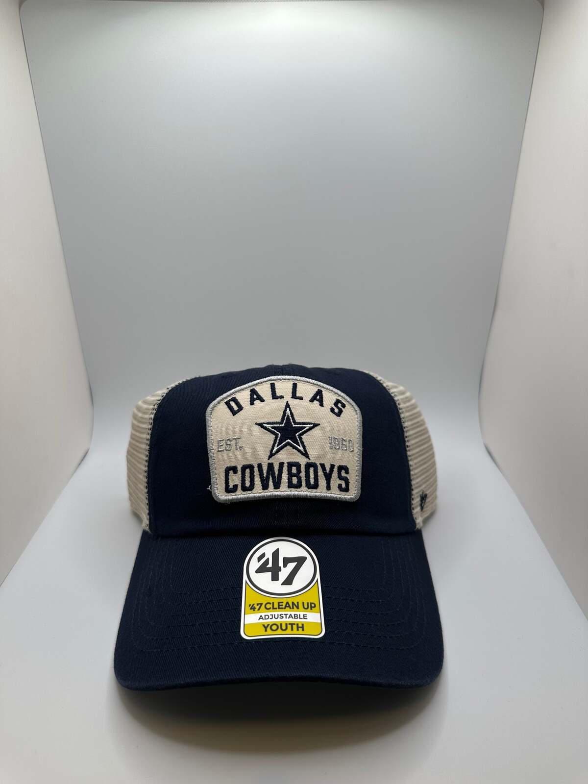 Youth Dallas Cowboys '47 Clean Up Adjustable Hat