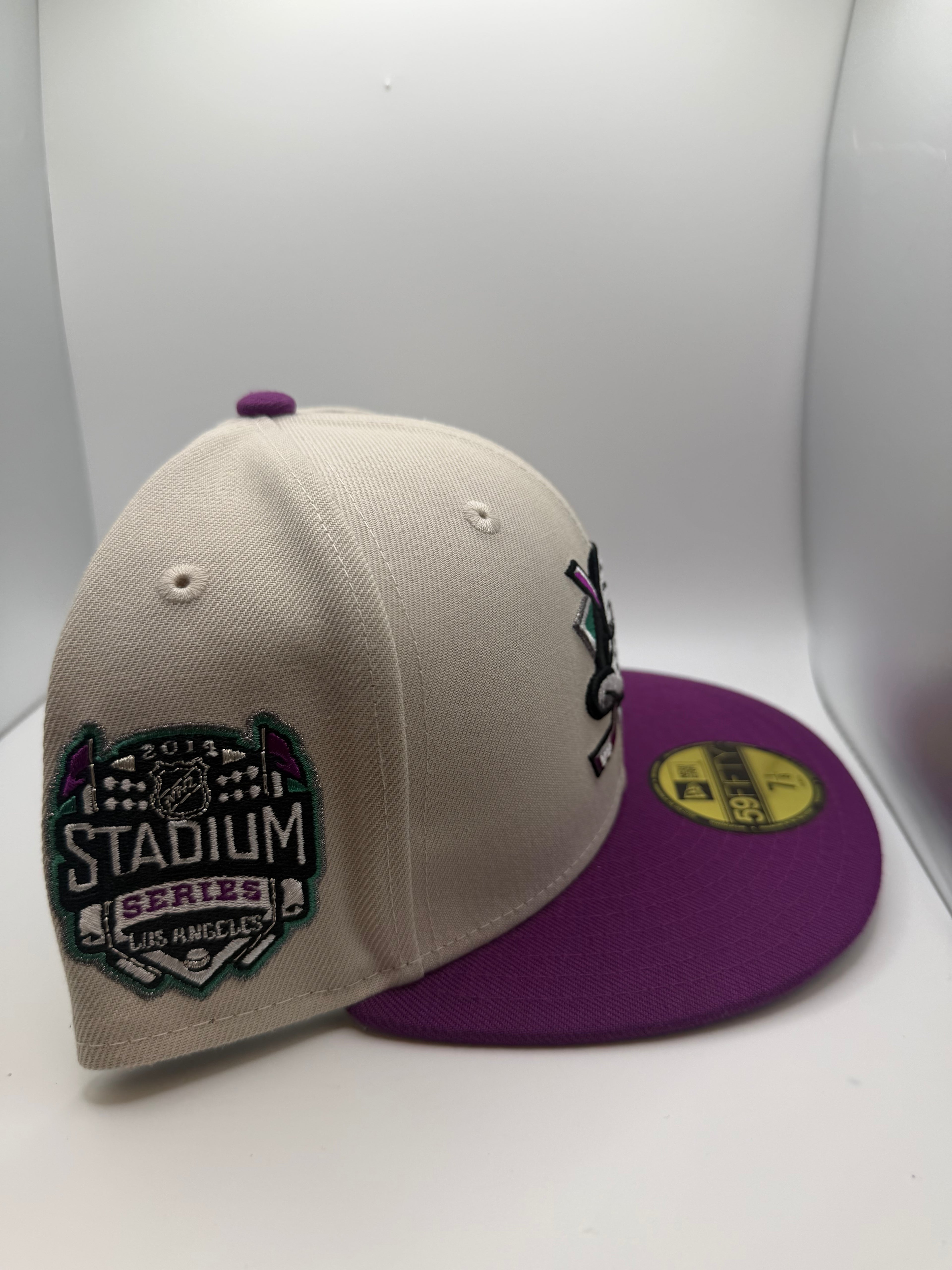 Anaheim Ducks New Era 59Fifty Fitted Hat - Size 7 1/8