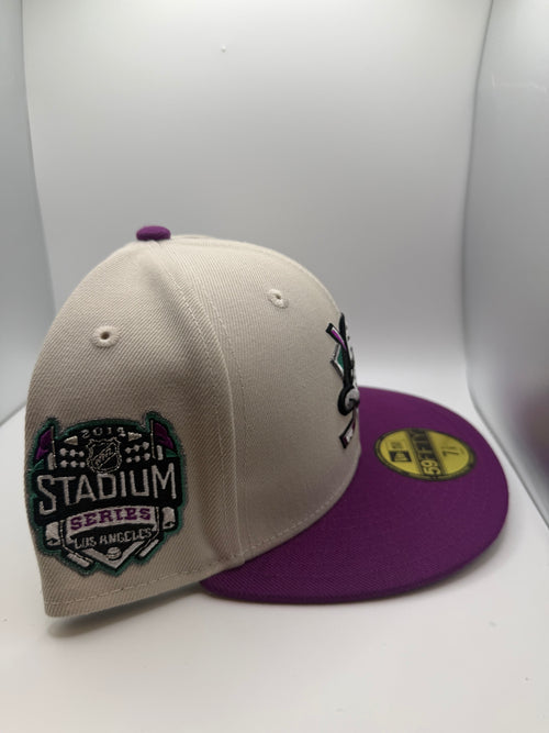 Anaheim Ducks New Era 59Fifty Fitted Hat - Size 7 1/8