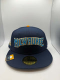 Milwaukee Brewers New Era 59Fifty Fitted Hat - Size 7 1/8