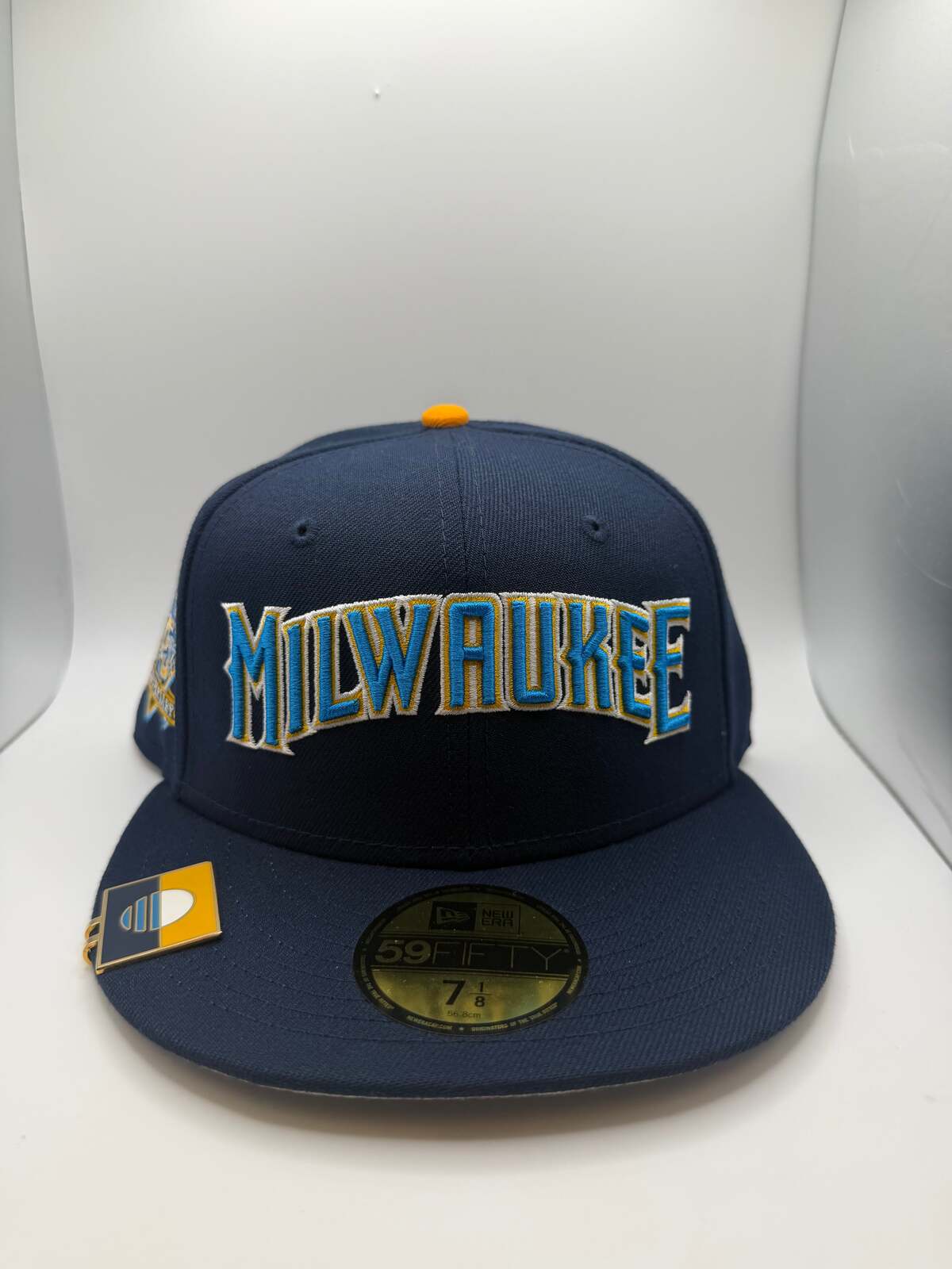 Milwaukee Brewers New Era 59Fifty Fitted Hat - Size 7 1/8