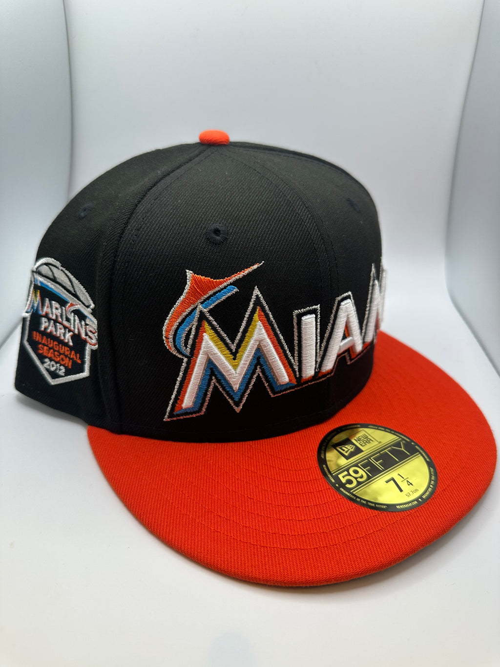 Miami Marlins New Era 59Fifty Fitted Hat - Size 7 1/4