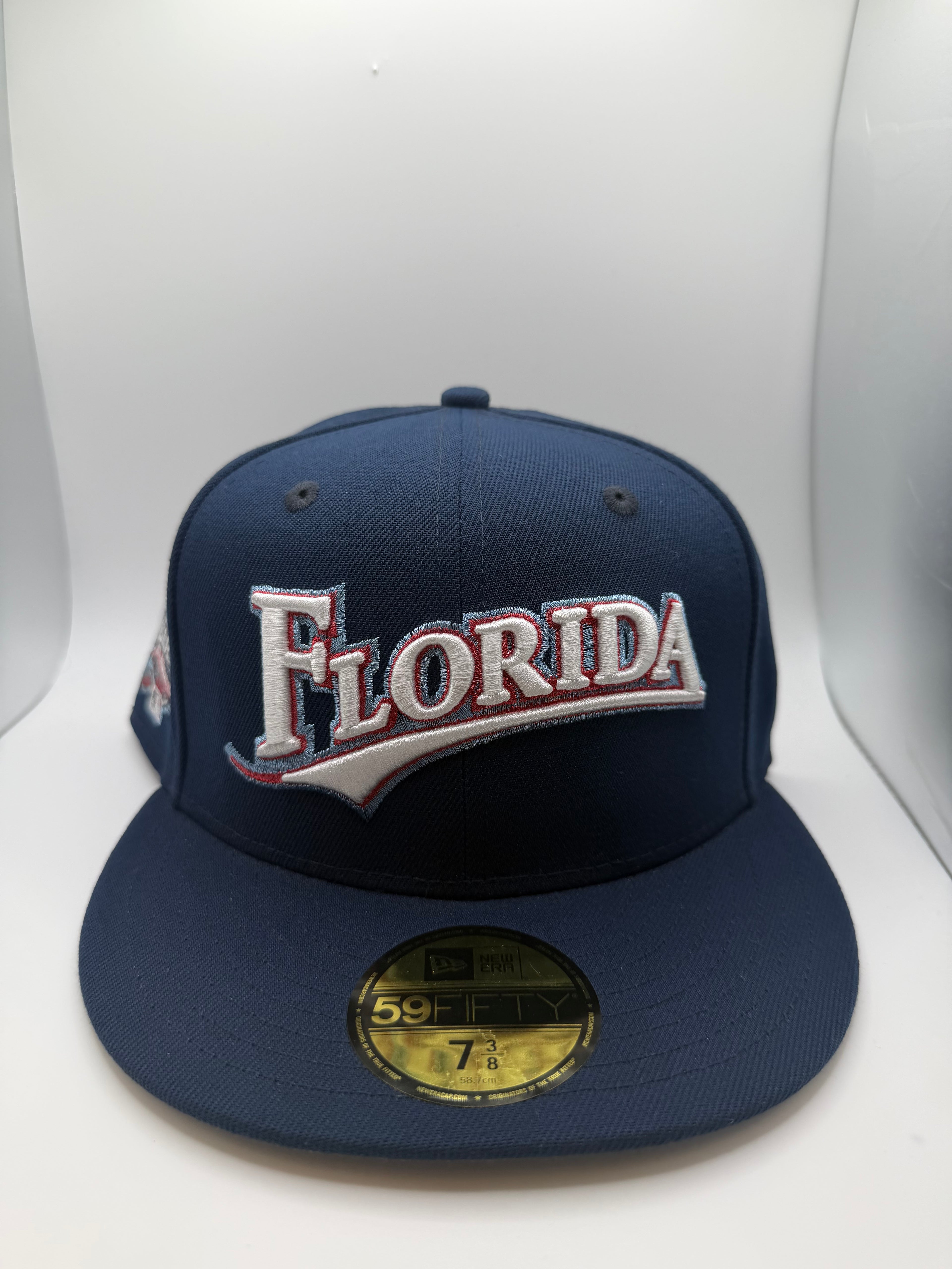 Florida Marlins New Era 59Fifty Fitted Hat - Size 7 3/8