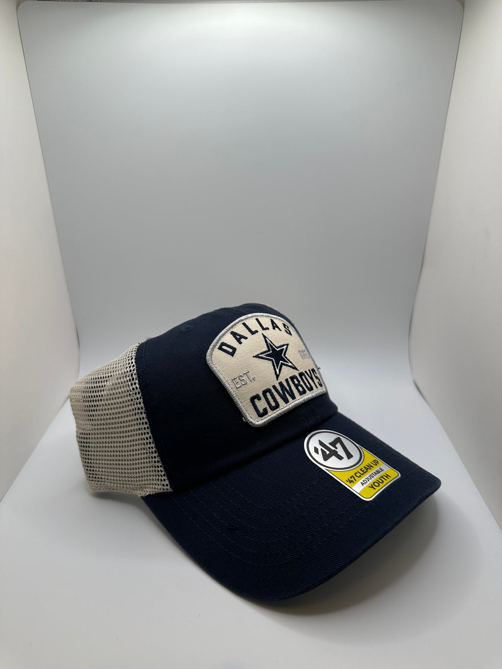 Youth Dallas Cowboys '47 Clean Up Adjustable Hat