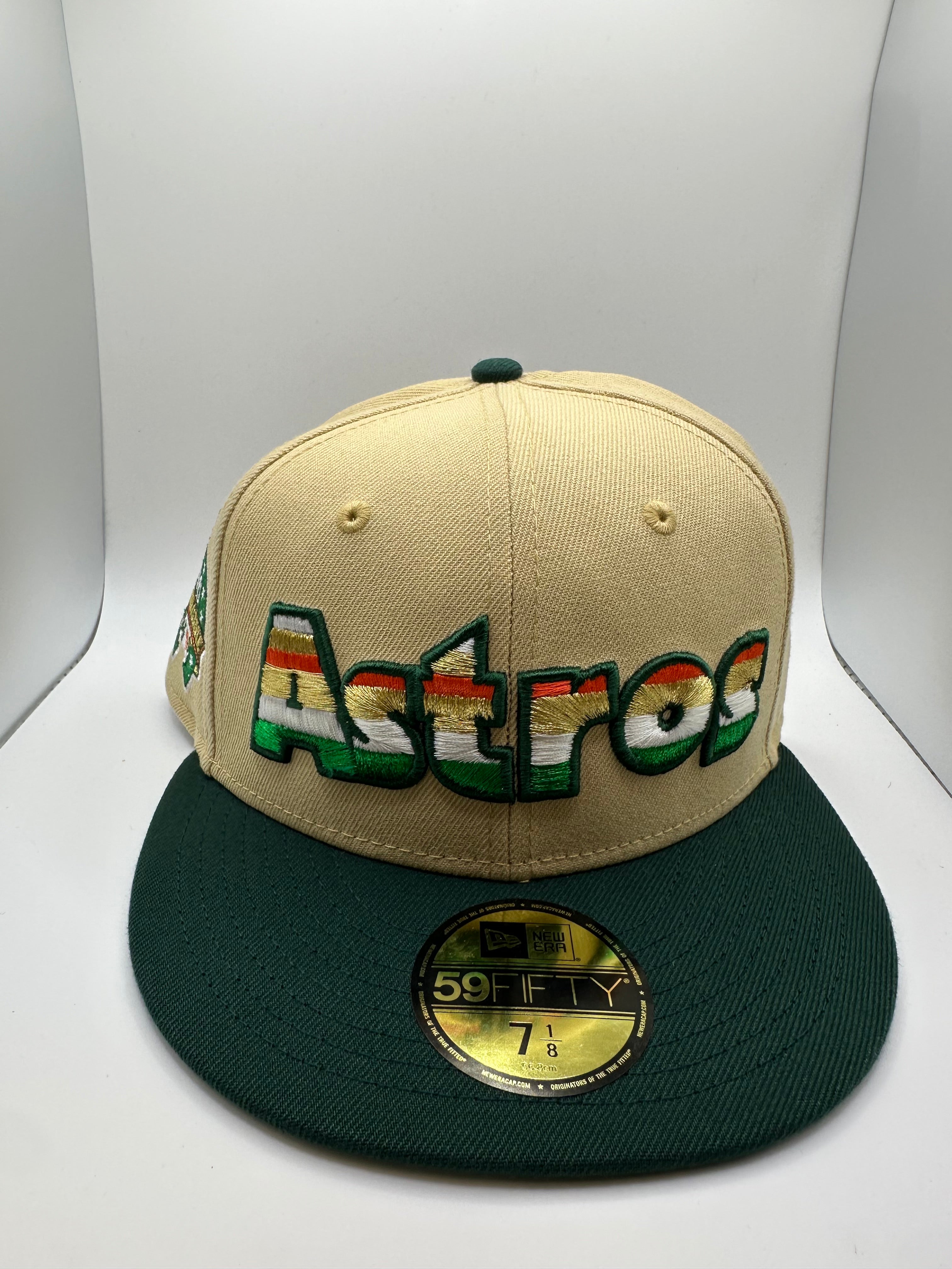 Houston Astros New Era 59Fifty Fitted Hat - Size 7 1/8