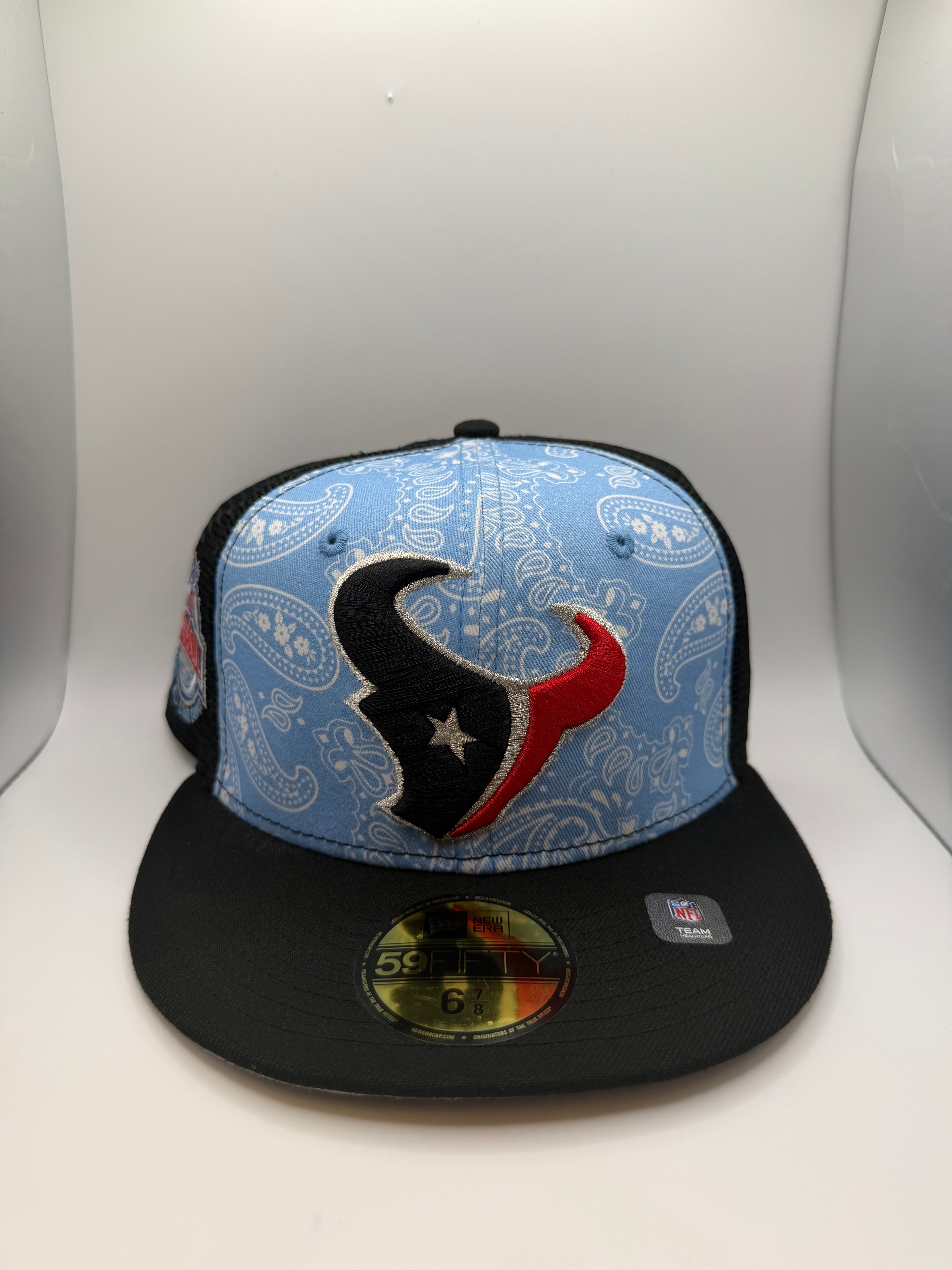 Houston Texans 9Fifty Fitted Hat - Size 6 7/8