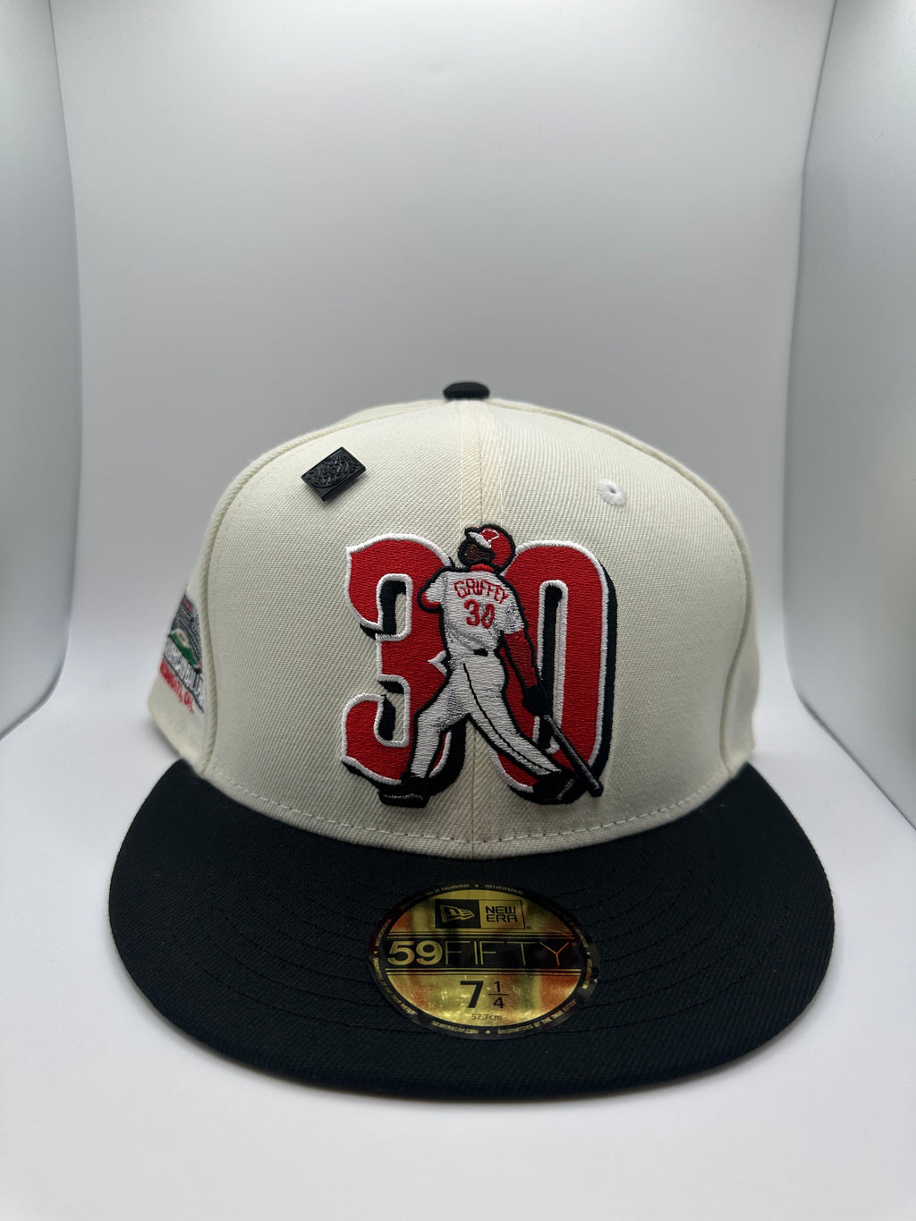 Cincinnati Reds "Ken Griffey #30" New Era 59Fifty Fitted Hat - Size 7 1/4