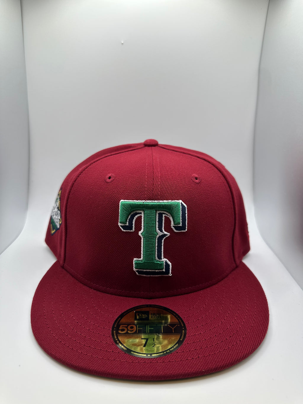 Texas Rangers New Era 59Fifty Fitted Hat - Size 1/2