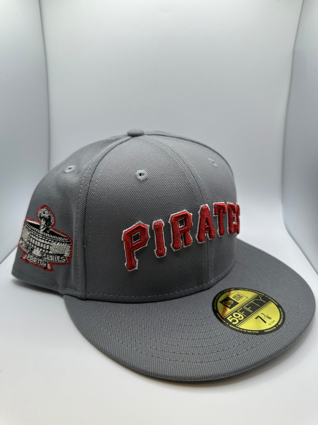 Pittsburgh Pirates New Era 59Fifty Fitted Hat - Size 7 7/8
