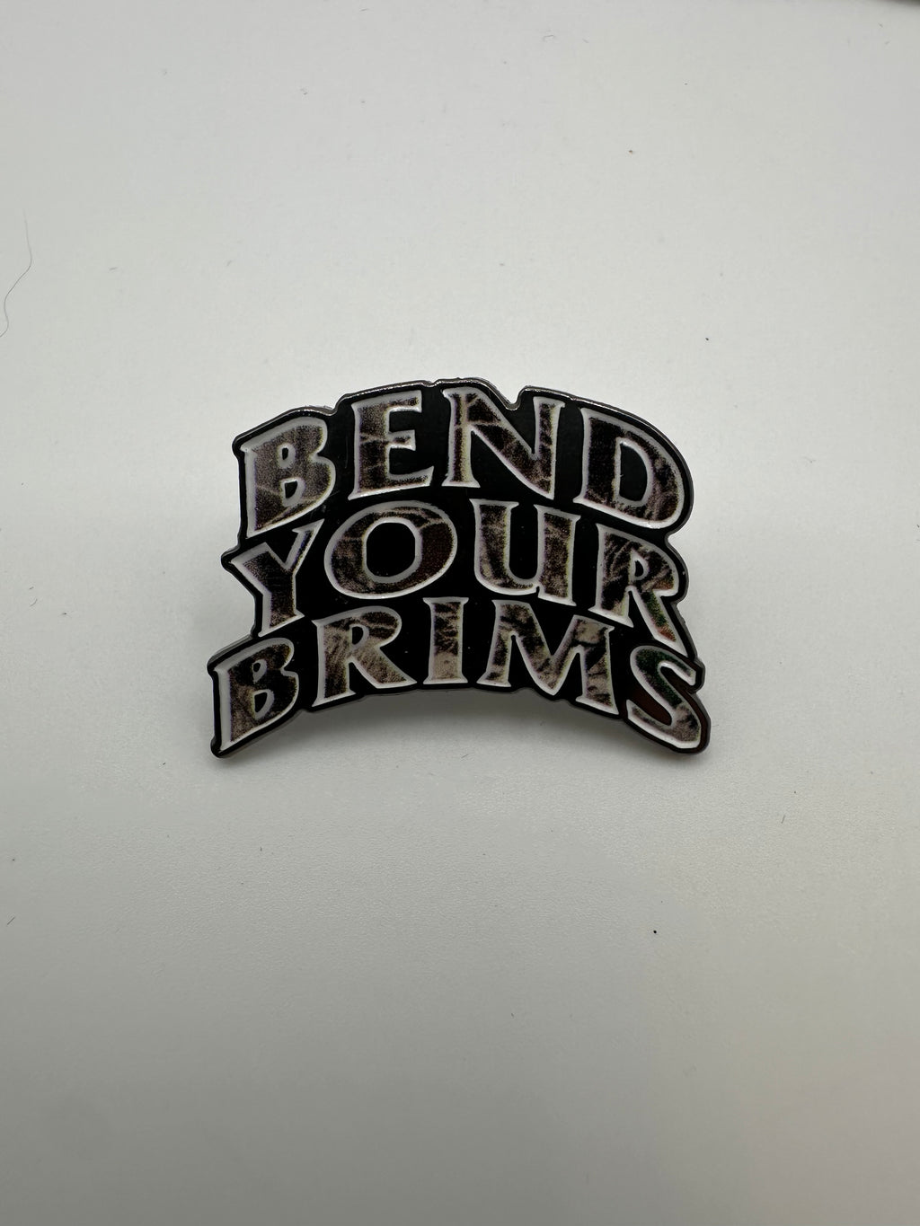 Bend Your Brims "Camo" Hat Pin