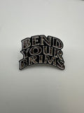Bend Your Brims "Camo" Hat Pin