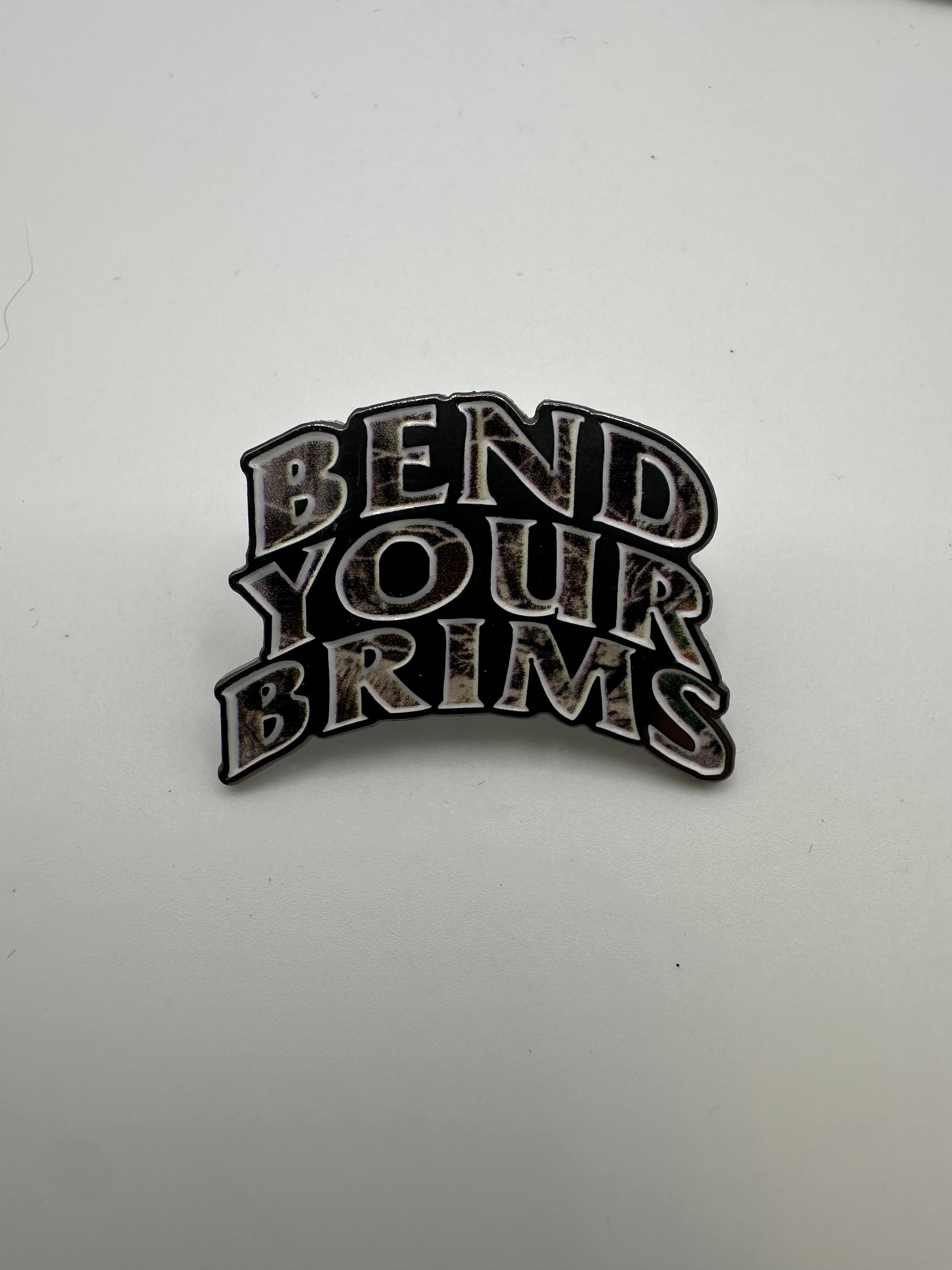 Bend Your Brims "Camo" Hat Pin