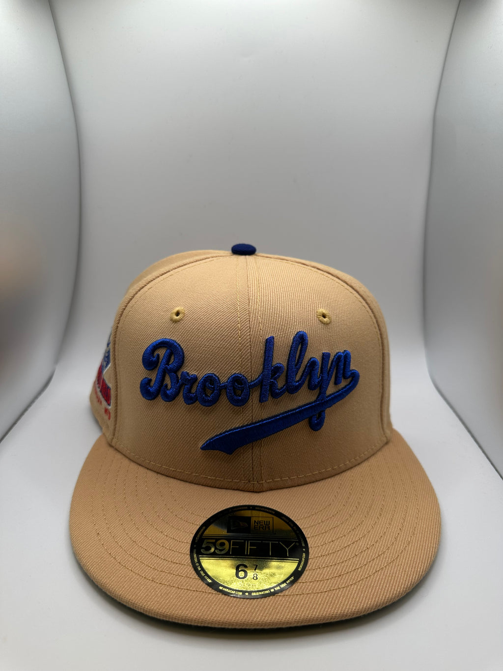 Brooklyn New Era 59Fifty Fitted Hat - Size 6 7/8