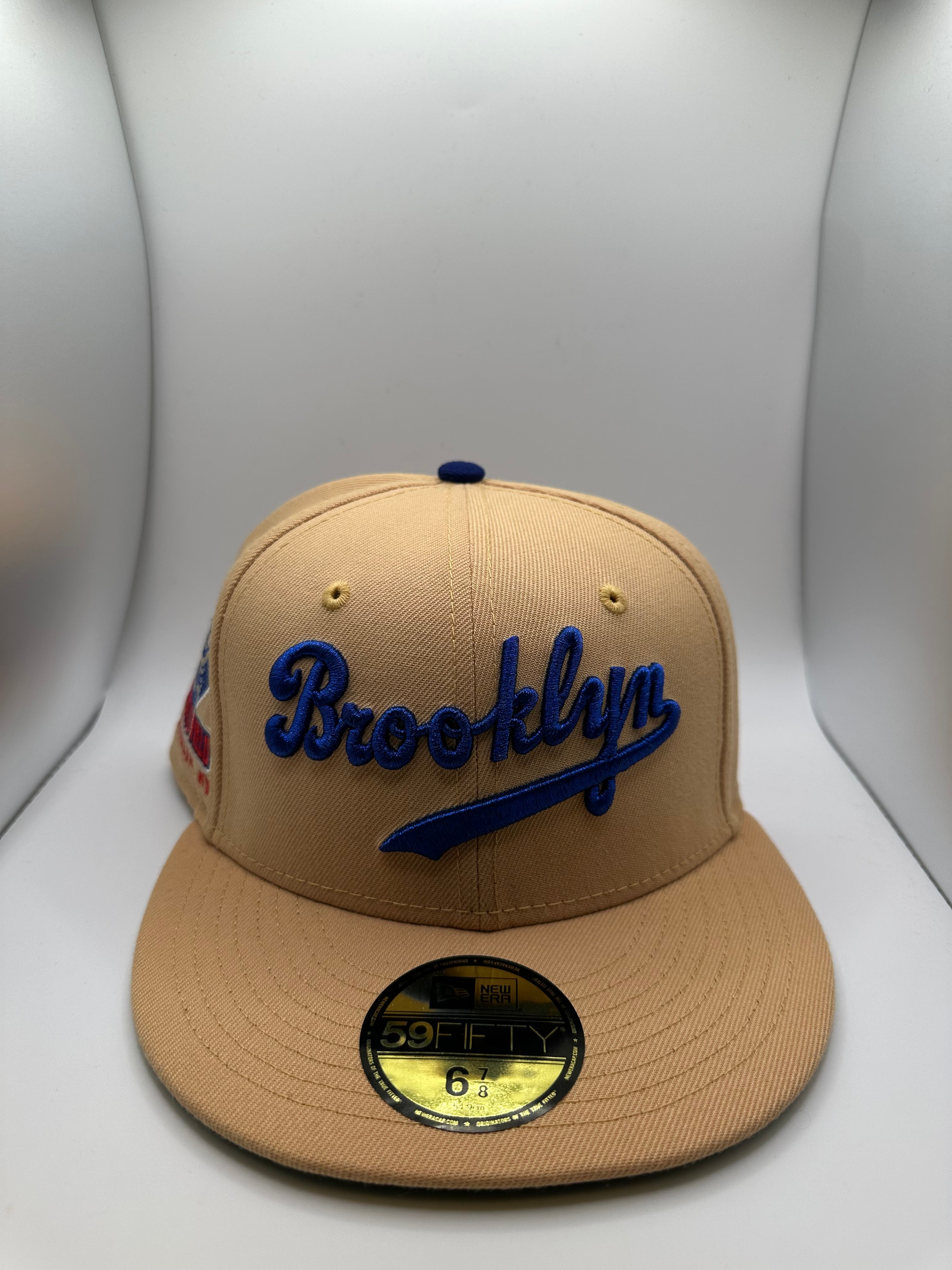 Brooklyn New Era 59Fifty Fitted Hat - Size 6 7/8