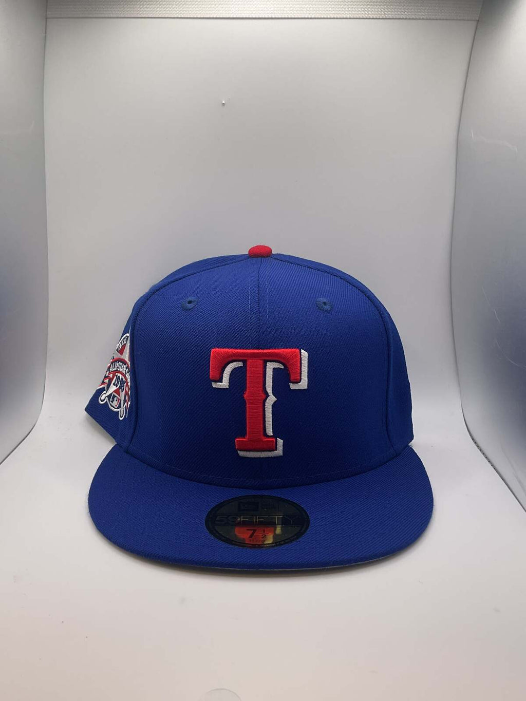 Texas Rangers New Era 59Fifty Fitted Hat - Size 7 1/2