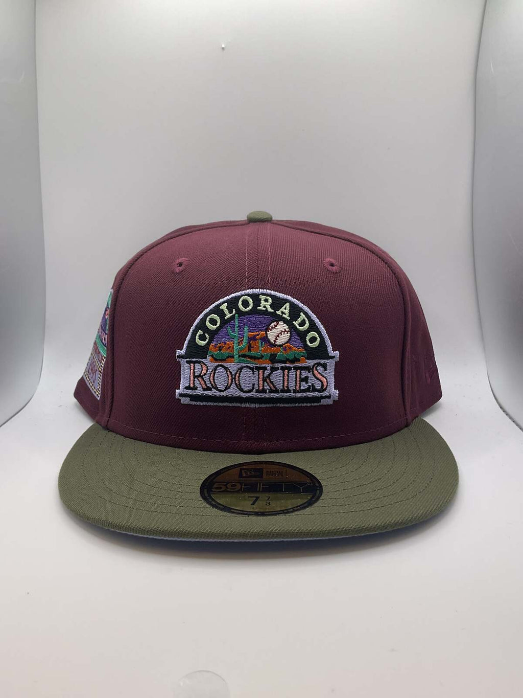 Colorado Rockies New Era 59Fifty Fitted Hat - Size 7 7/8