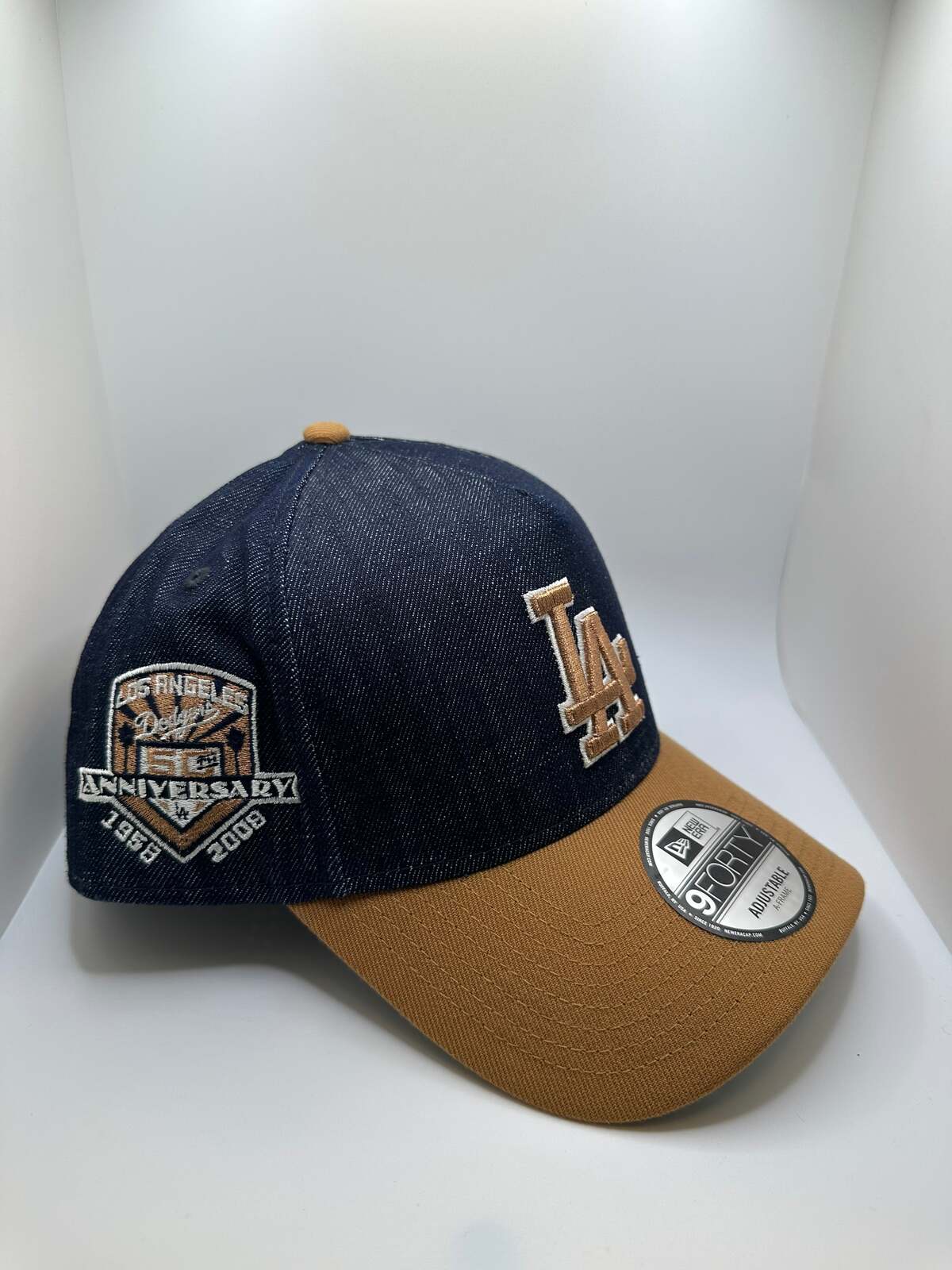 Los Angeles Dodgers "Denim" New Era 9Forty A-Frame Snapback