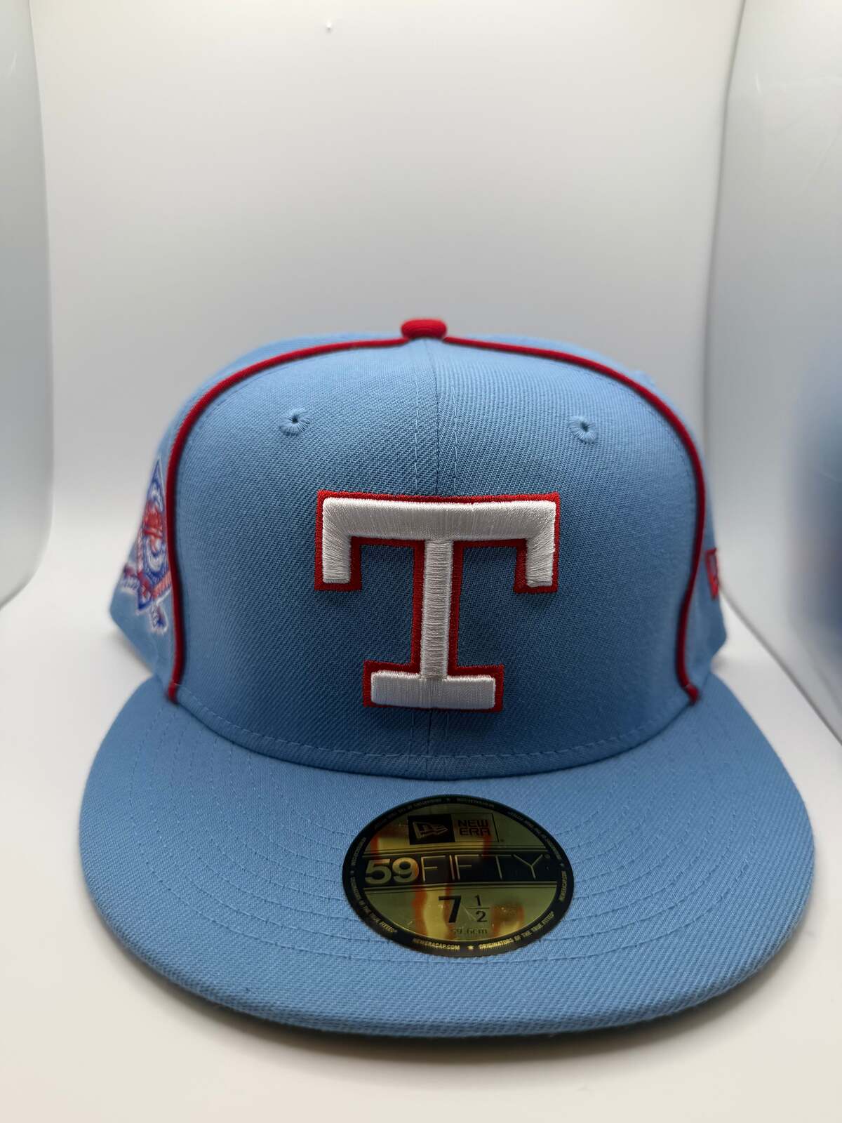 Texas Rangers New Era 59Fifty Fitted Hat - Size 7 1/2