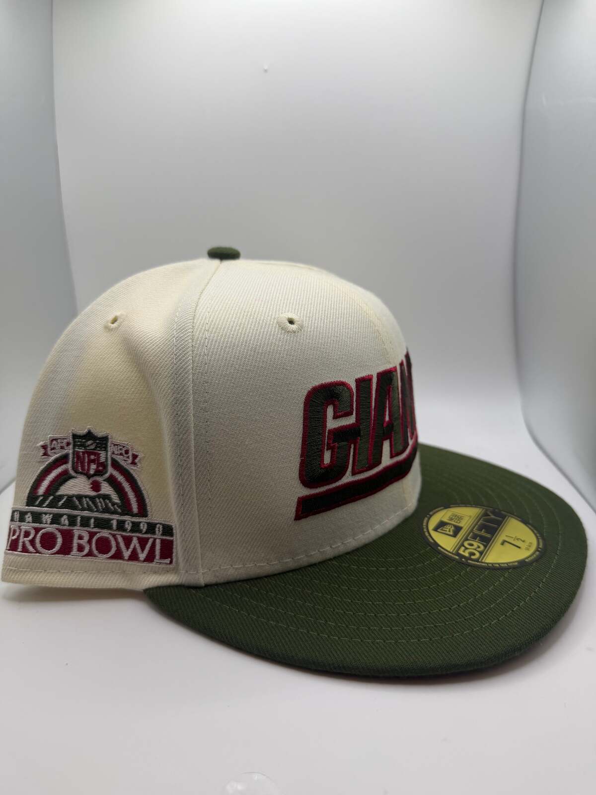 New York Giants NFL New Era 59Fifty Fitted Hat - Size 7 1/2