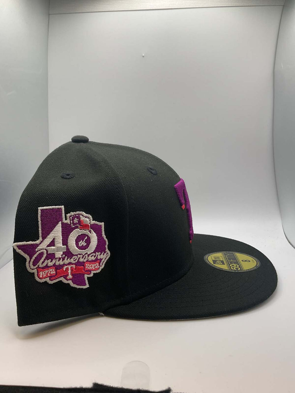 Texas Rangers New Era 59Fifty Fitted Hat - Size 8