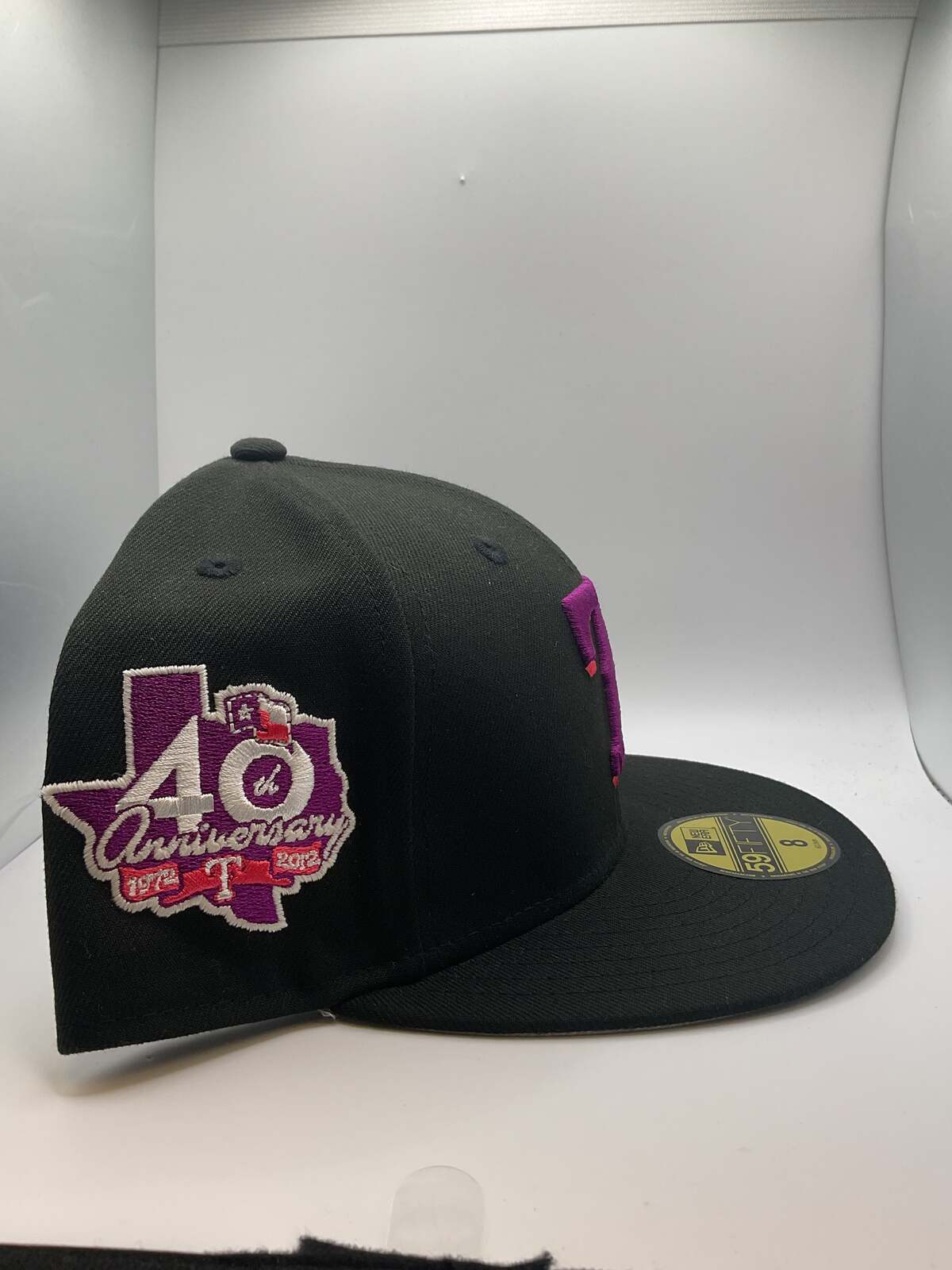 Texas Rangers New Era 59Fifty Fitted Hat - Size 8