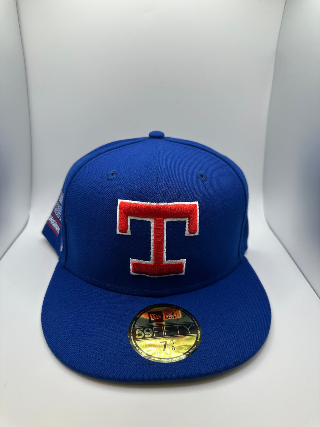 Texas Rangers New Era 59Fifty Fitted Hat - Size 7 5/8