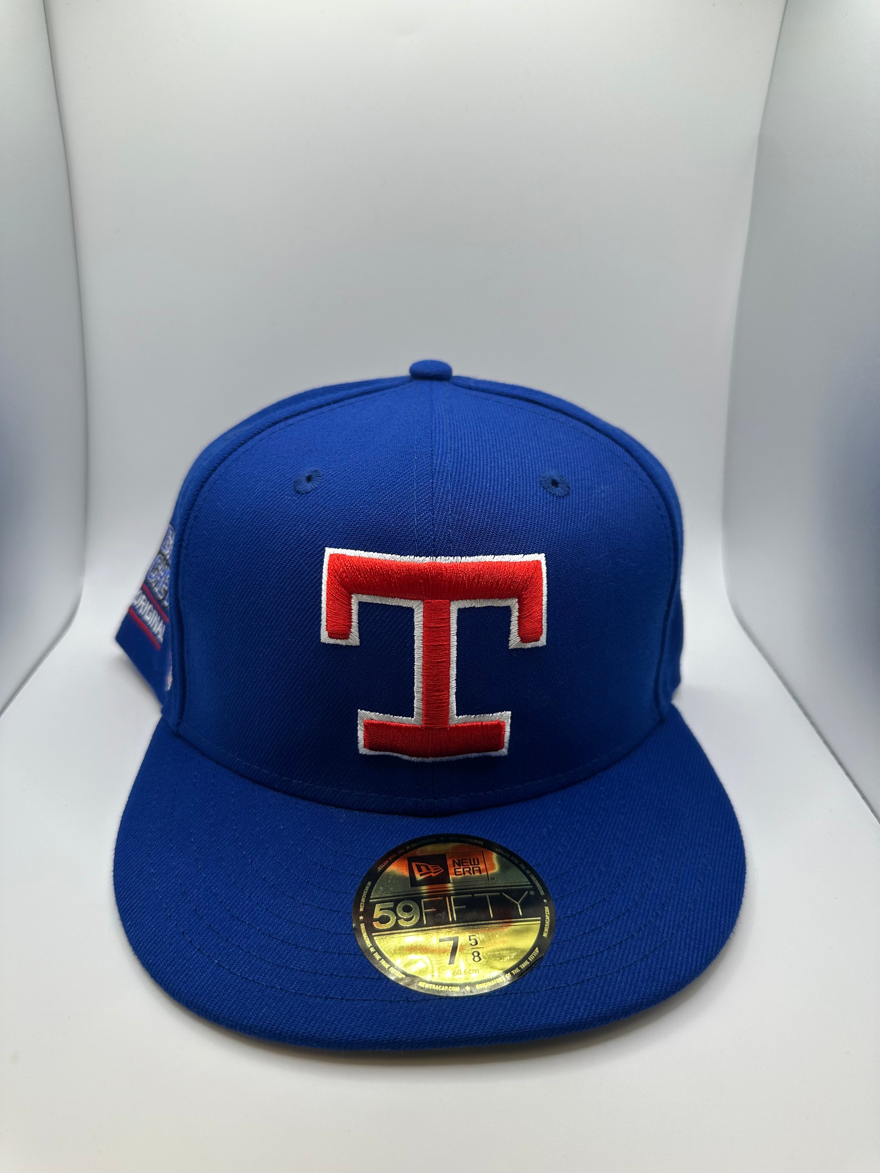Texas Rangers New Era 59Fifty Fitted Hat - Size 7 5/8