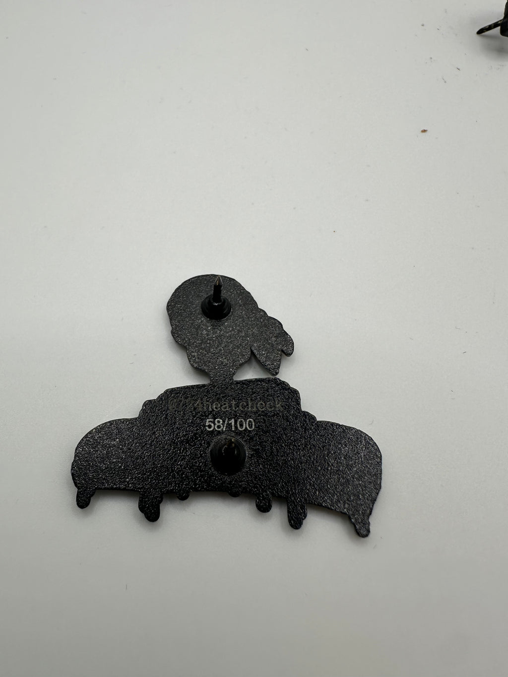 @724heatcheck "Pirate Chest" Gray/Purple Hat Pin
