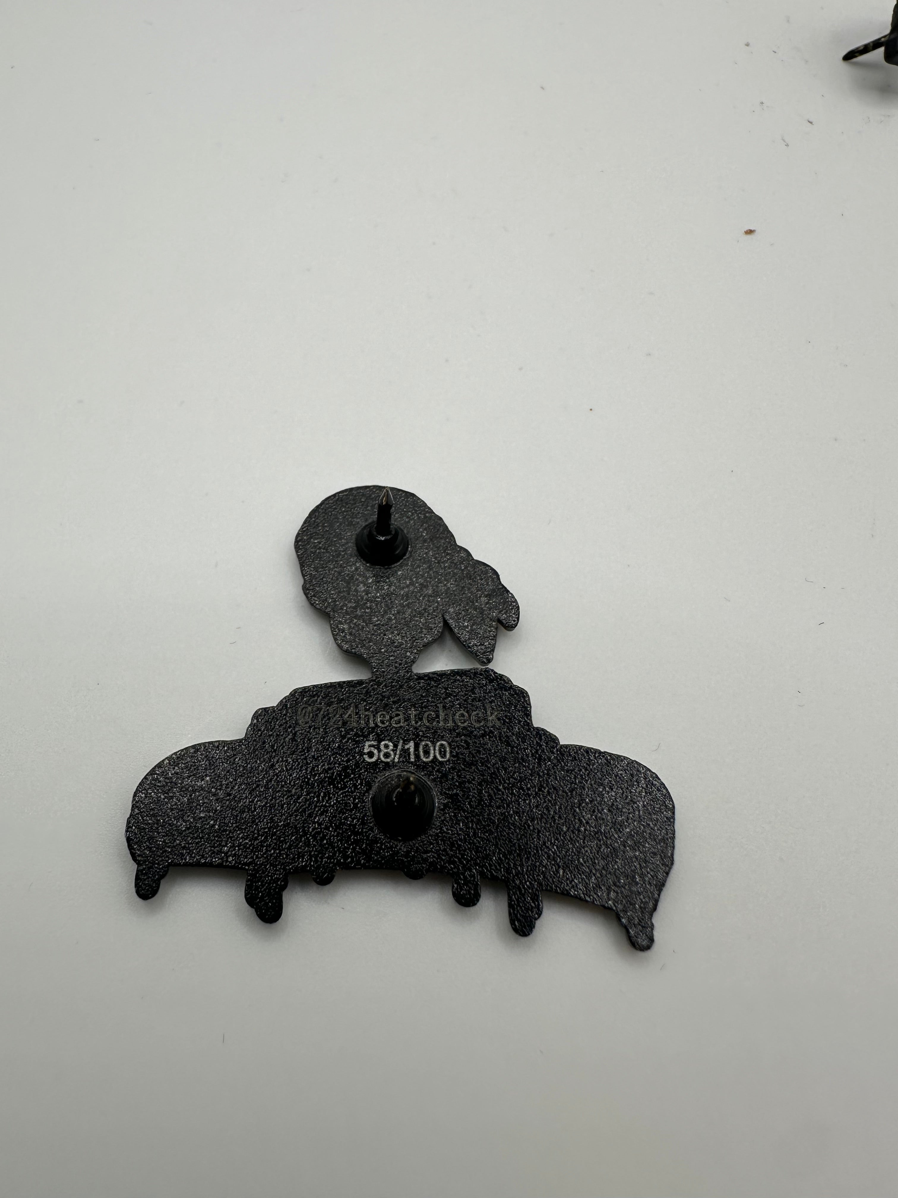 @724heatcheck "Pirate Chest" Gray/Purple Hat Pin