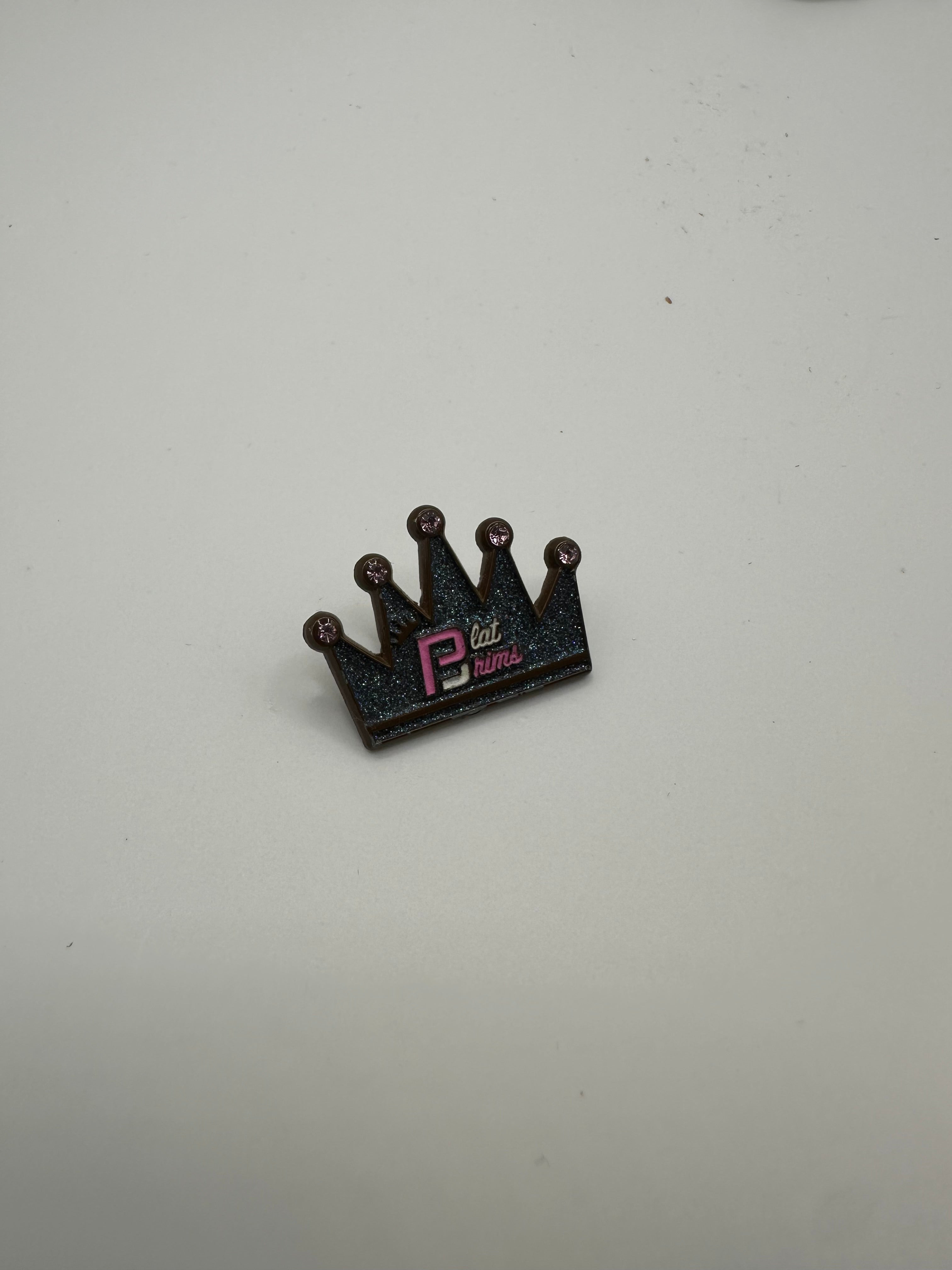 Plat Brims Crown Hat Pin