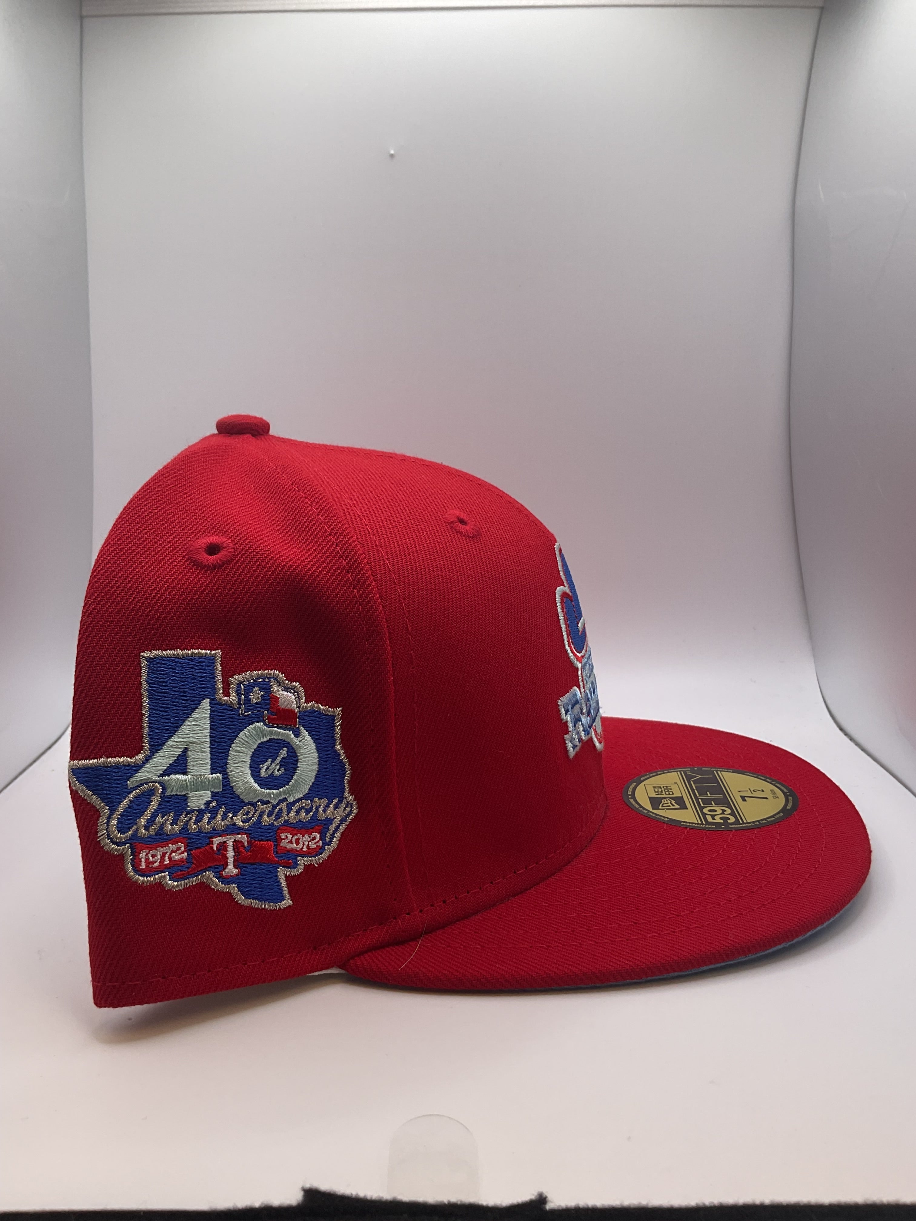 Texas Rangers New Era 59Fifty Fitted Hat - Size 7 1/2